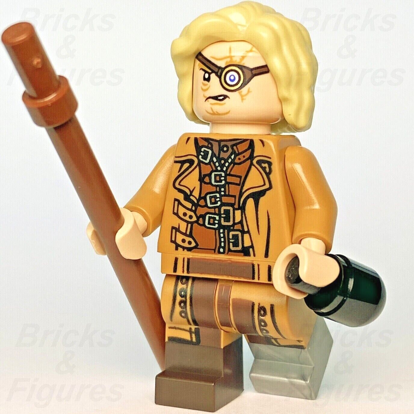 Harry Potter LEGO Professor Mad Eye Moody Alastor Minifigure 76397 hp329 New