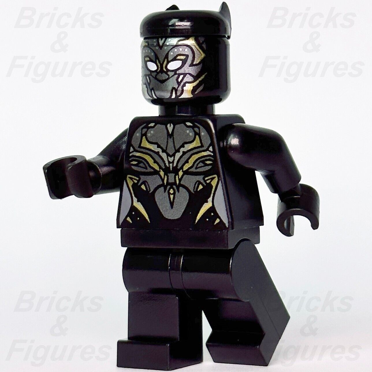 Fashion lego minifigure black panther