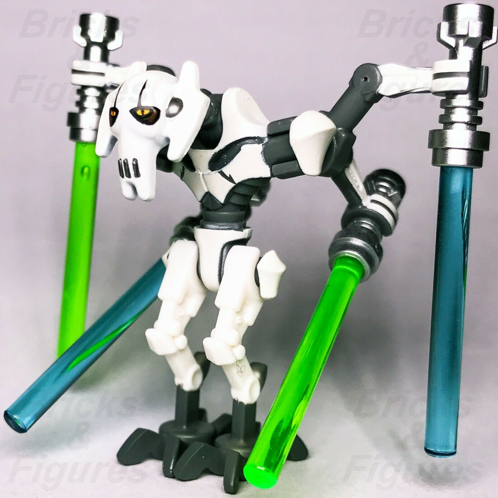 New Star Wars LEGO General Grievous Cyborg Separatist Minifigure 75040 75199 Bricks Figures