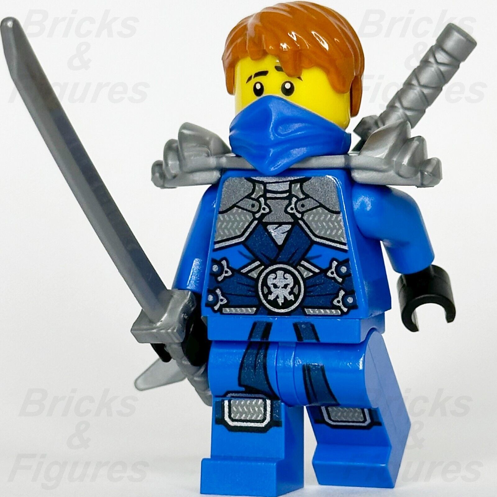 LEGO Ninjago Jay Minifigure Rebooted with Stone Armour Minifig Book njo232