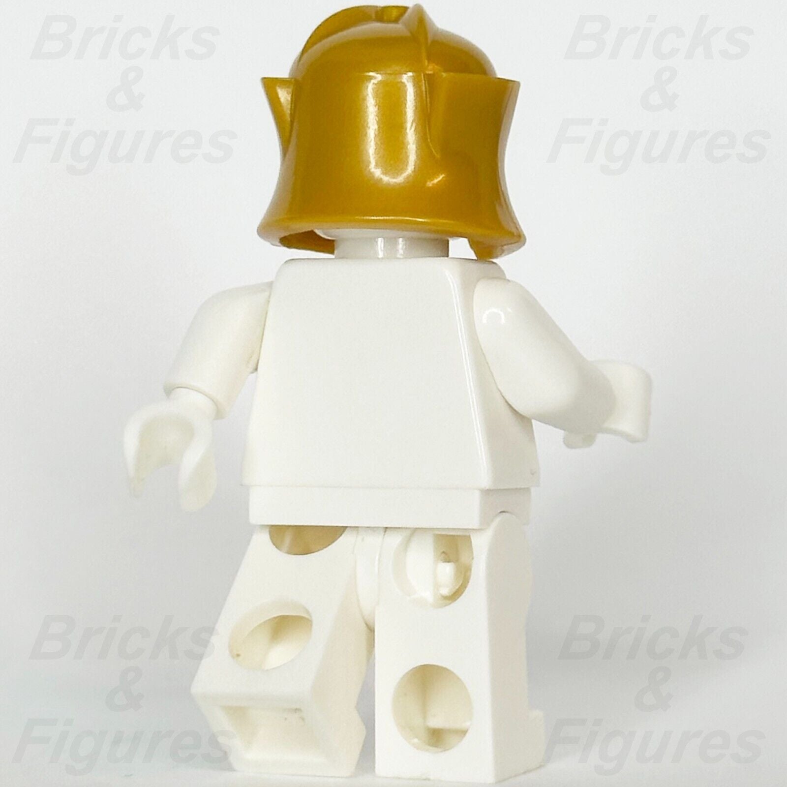 LEGO Castle Pearl Gold Knight Helmet Cheek Protection Minifigure Part 48493 - Bricks & Figures