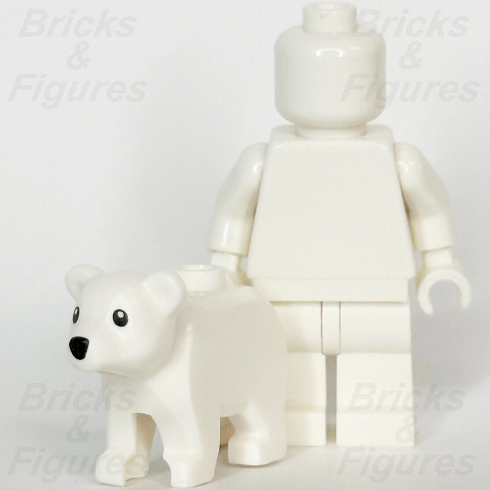 LEGO City Baby Polar Bear Animal Minifigure Part Arctic Cub 60378 3381pb01