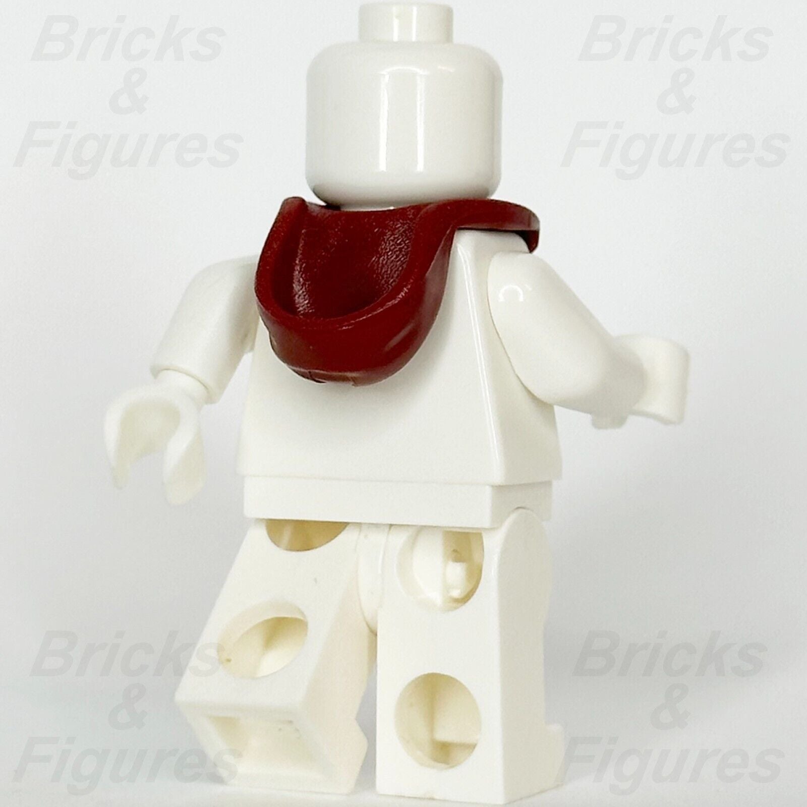 LEGO Dark Red Hood Folded Down Minifigure Part Body Wear Neck 15428 76416 x 1 - Bricks & Figures