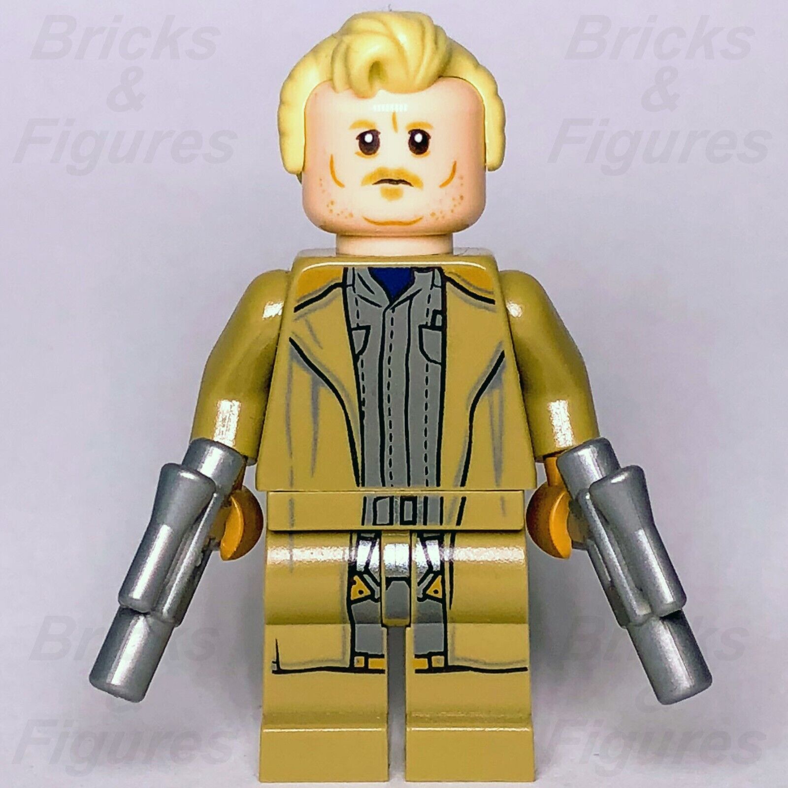 LEGO Star Wars Tobias Beckett Minifigure Solo Movie Mercenary 75211 sw0941 - Bricks & Figures