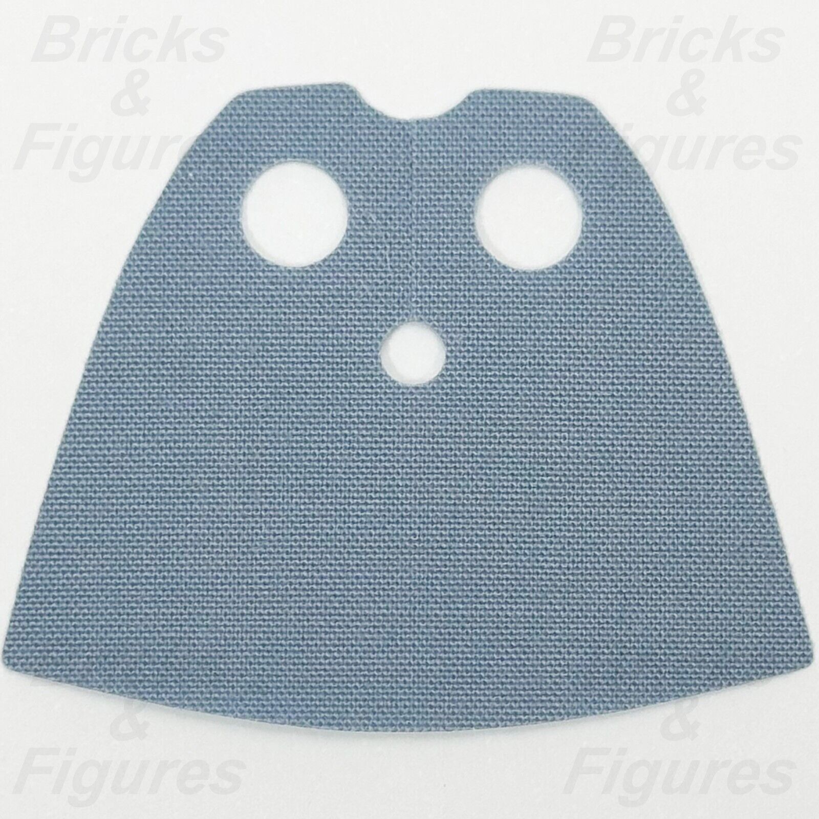 LEGO Minifigure Cape Cloth Part Sand Blue Very Short Body Wear Fabric 99464 - Bricks & Figures