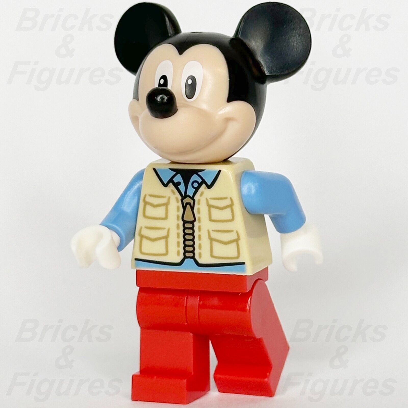 LEGO Disney Mickey Mouse Minifigure Mickey and Friends Tan Vest 10777 dis072