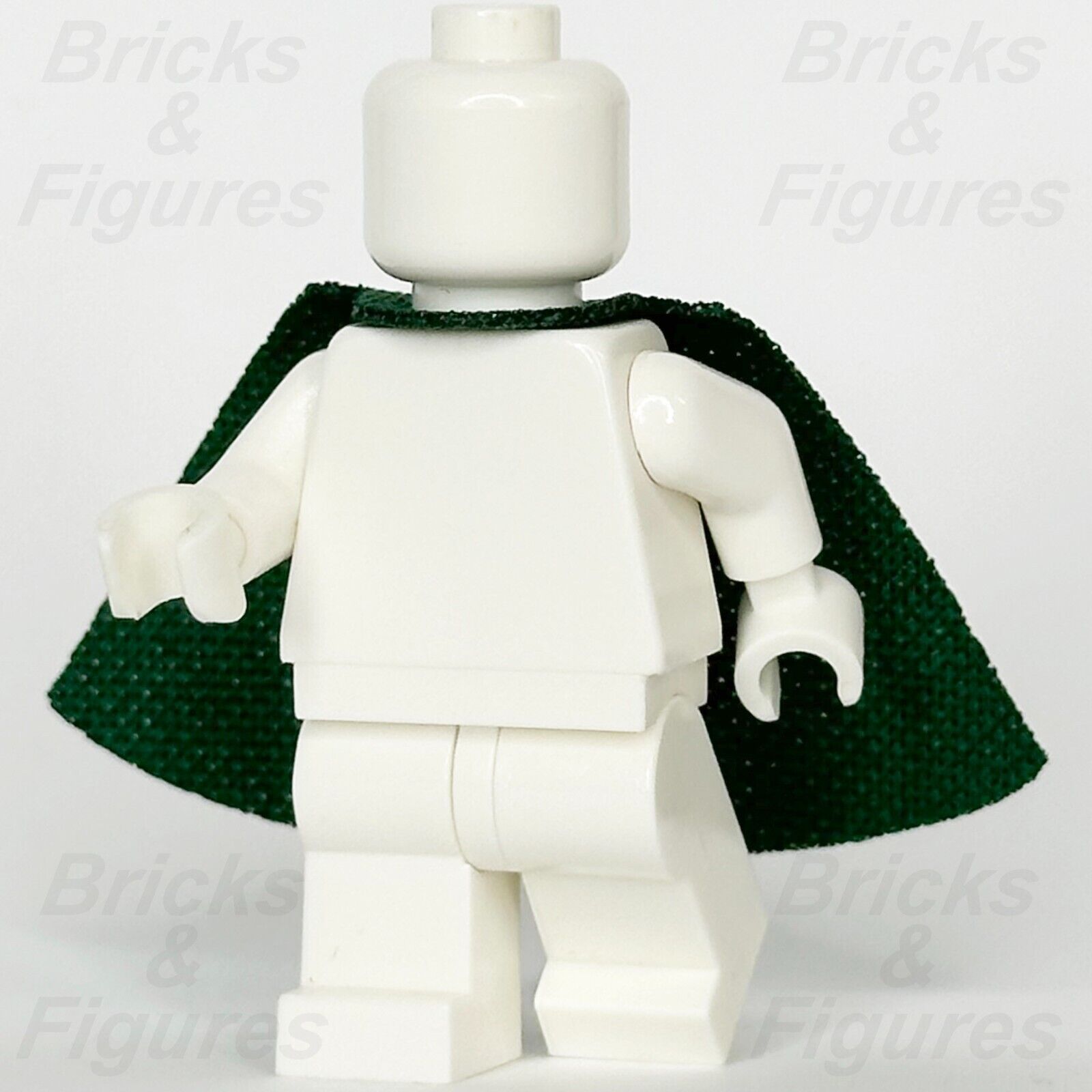 LEGO Minifigure Cape Cloth Part Dark Green Spongy Body Wear Robe 101658 - Bricks & Figures