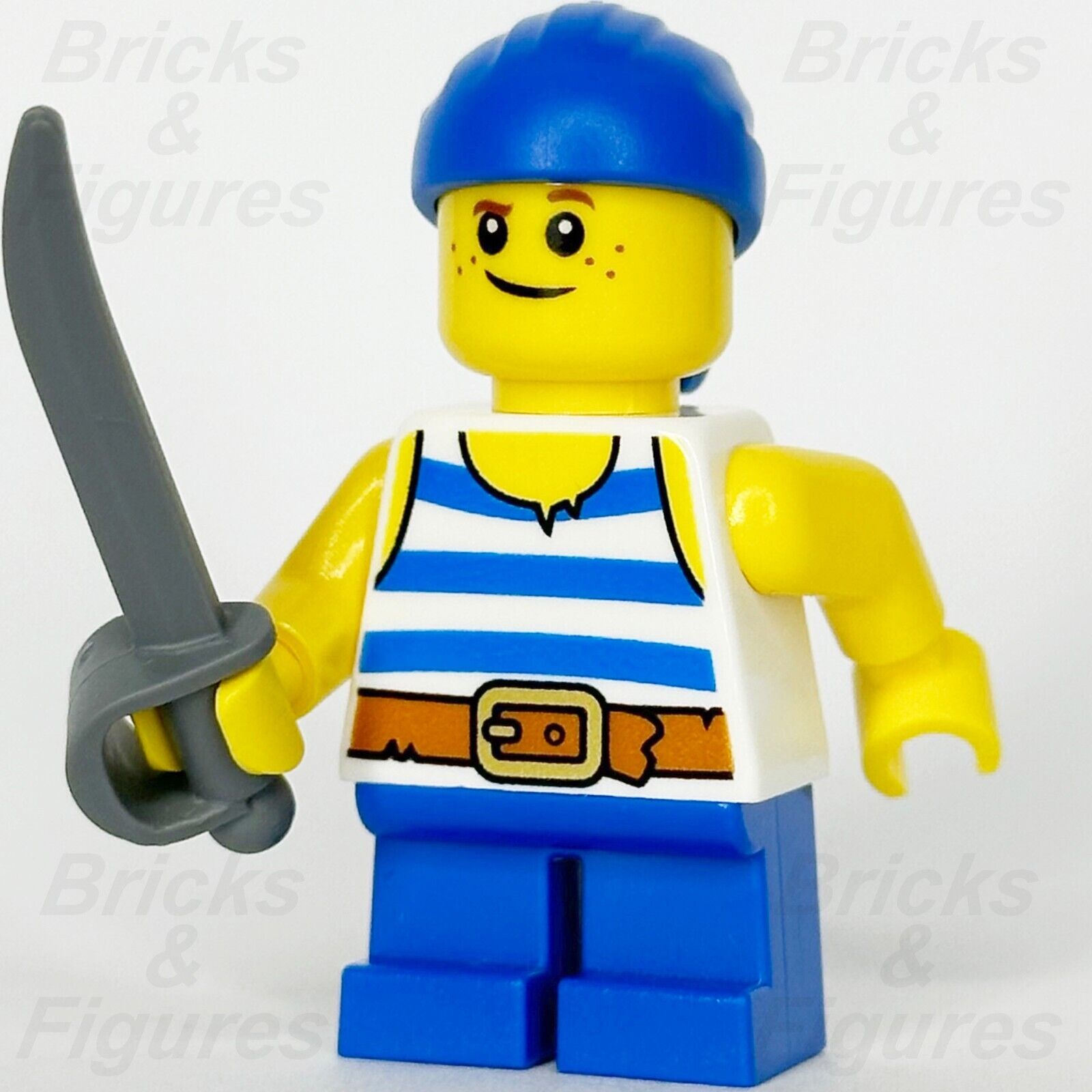 LEGO Ideas Jack 'Dark Shark' Doubloons Minifigure Pirates Cutlass 21322 idea071 - Bricks & Figures