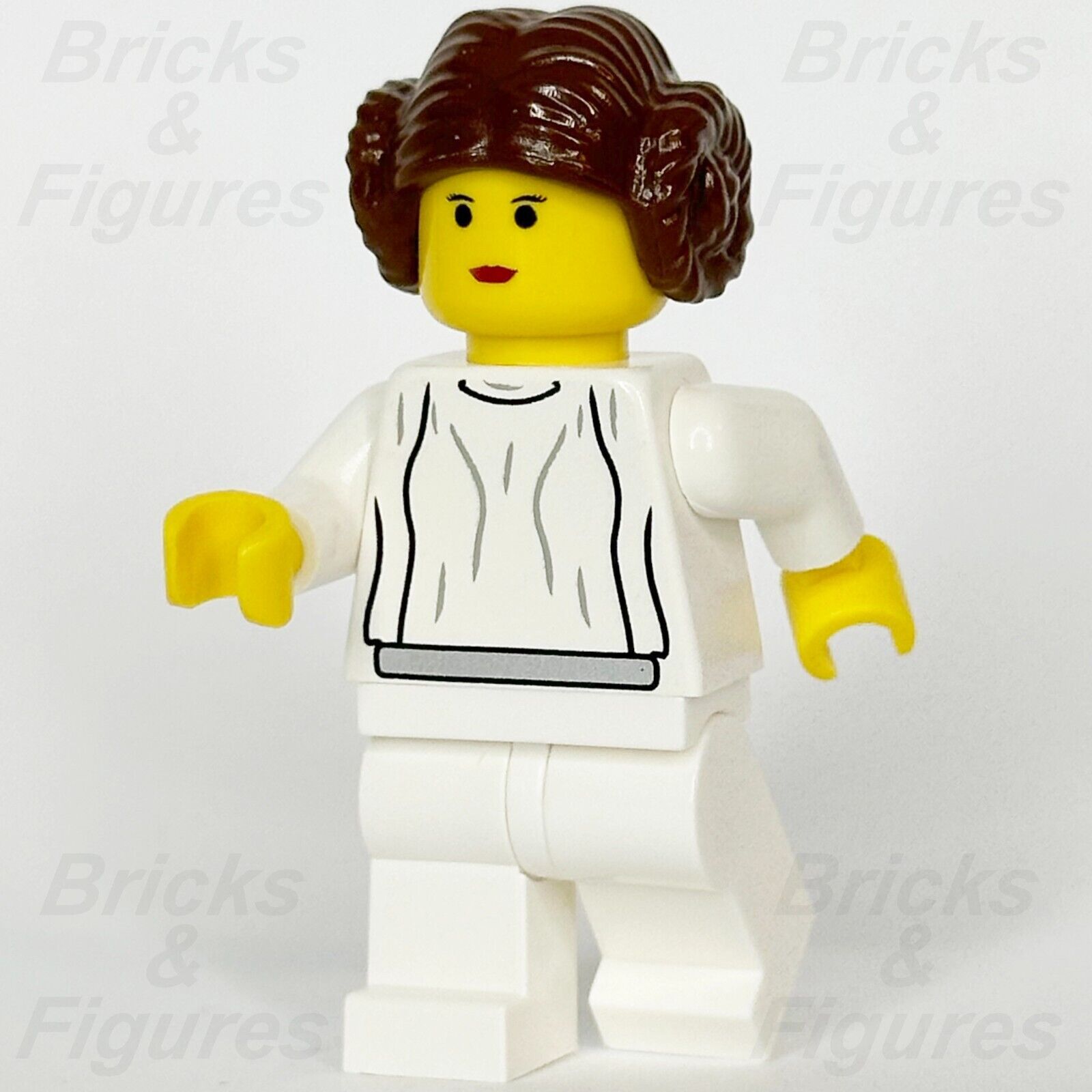 LEGO Star Wars Princess Leia Minifigure Episode 4/5/6 Yellow Skin 7190 sw0026 - Bricks & Figures