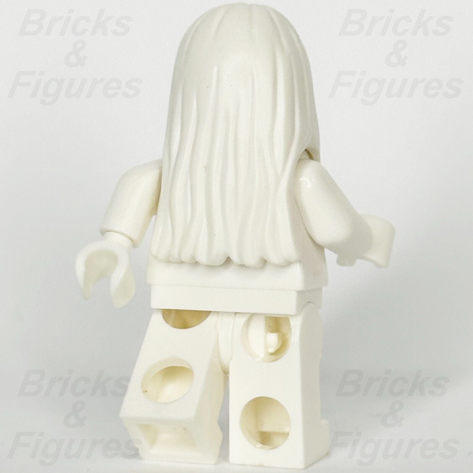 LEGO The Lord of the Rings Saruman Minifigure Hair & Beard Part White Long 10237 - Bricks & Figures