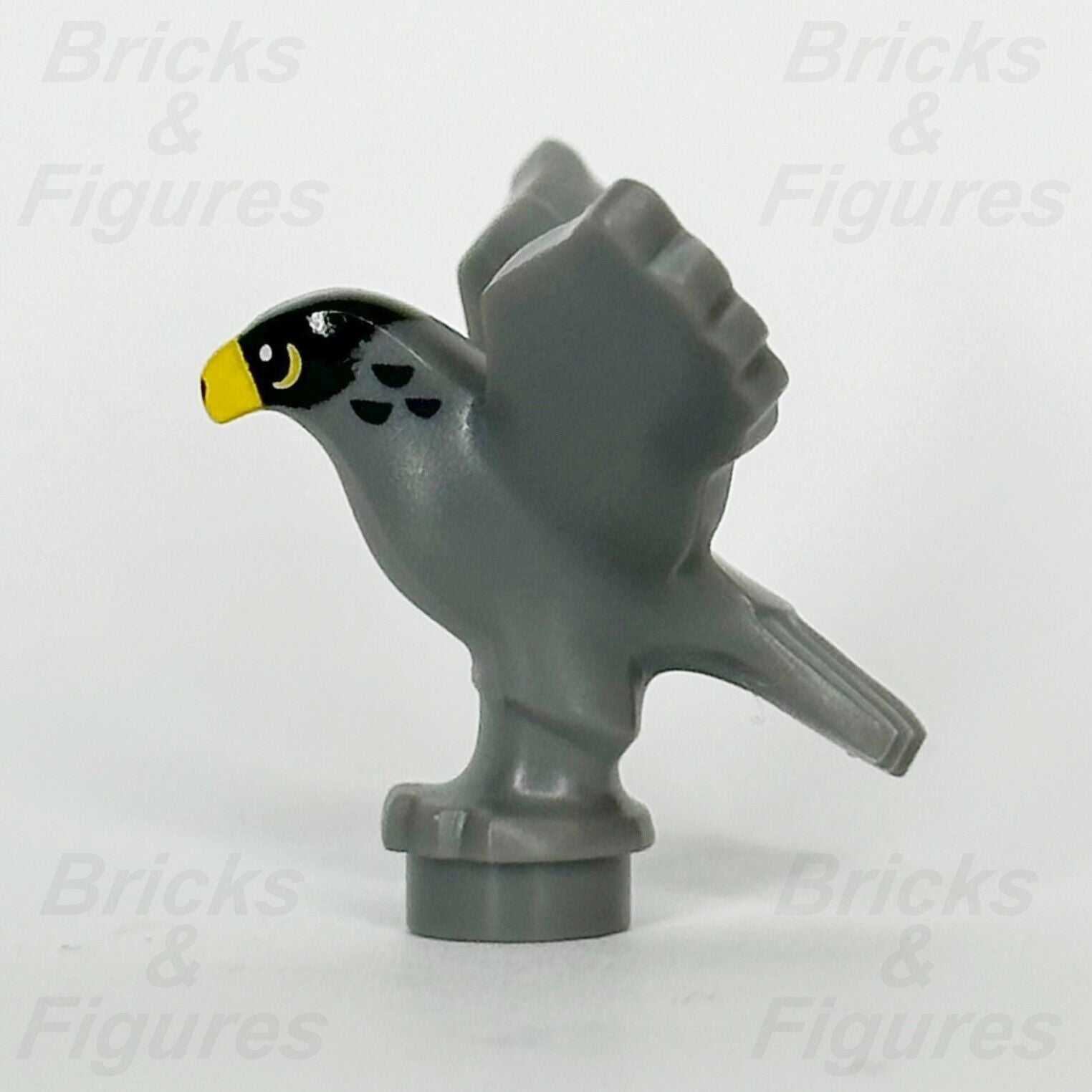 LEGO Castle Black Falcon Animal Minifigure Part Bird Open Wings 71037 2581pb01 - Bricks & Figures