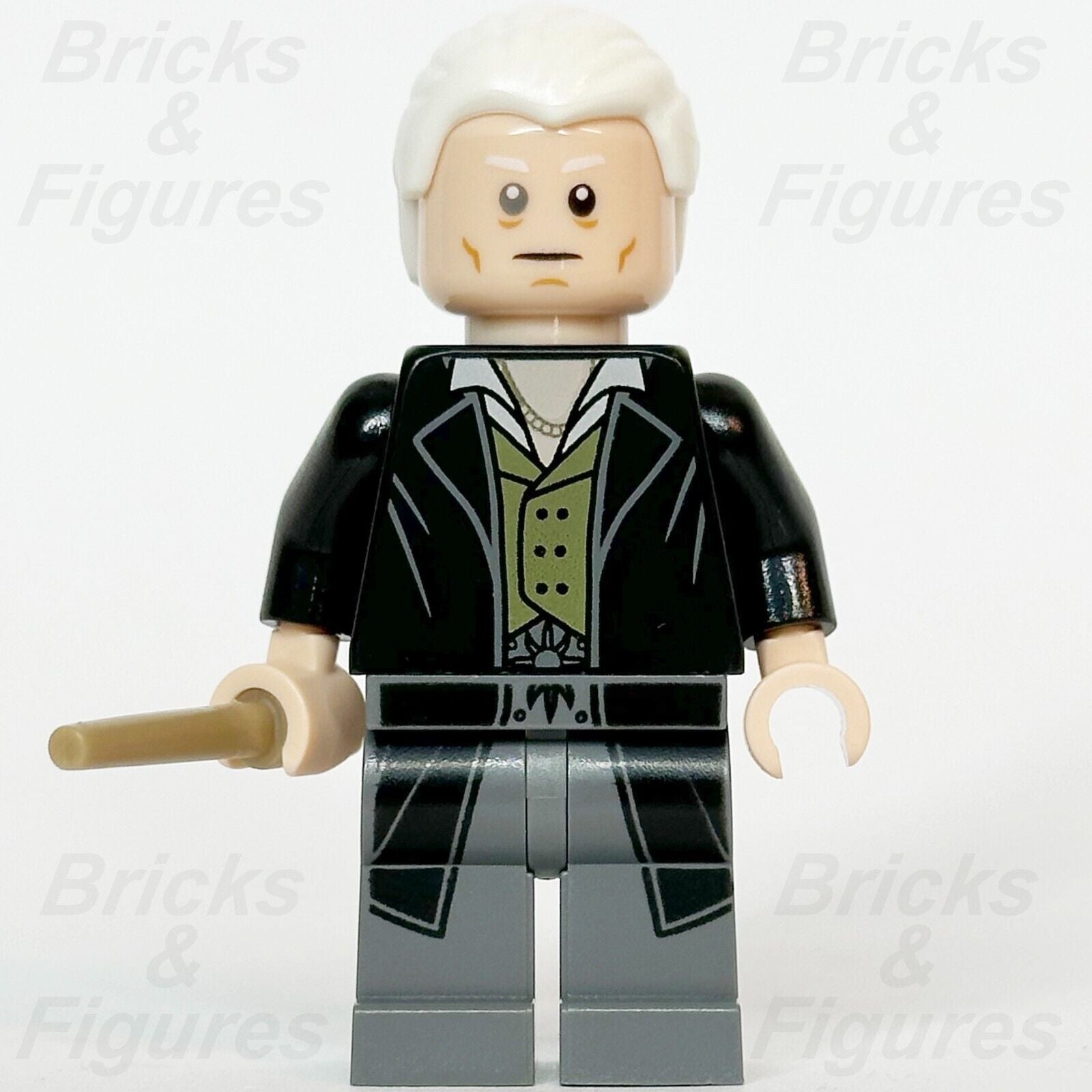 LEGO Harry Potter Gellert Grindelwald Minifigure Fantastic Beasts Wizard 75951 - Bricks & Figures