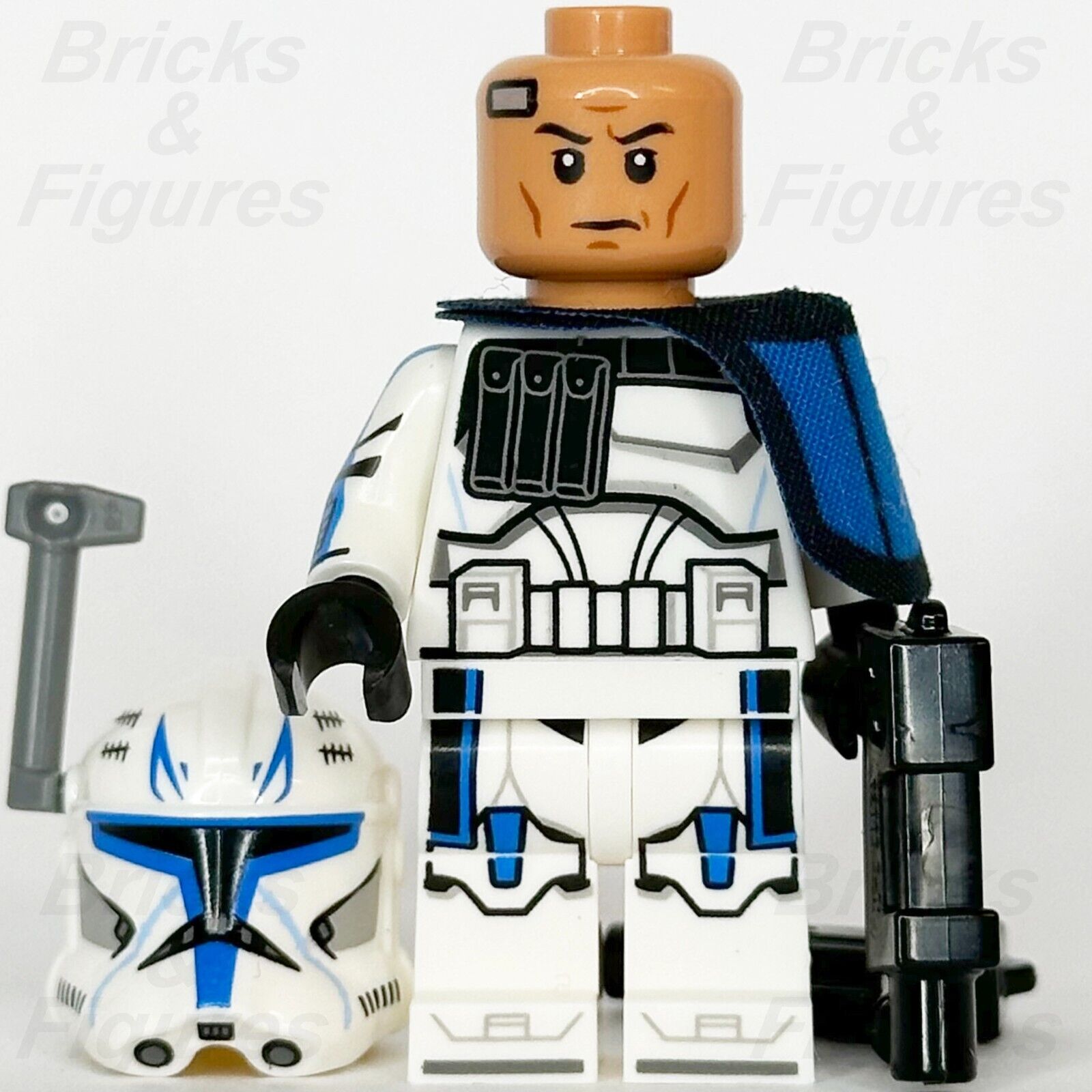 LEGO Star Wars Captain Rex Minifigure 501st Legion Clone Trooper 75367 75391 - Bricks & Figures