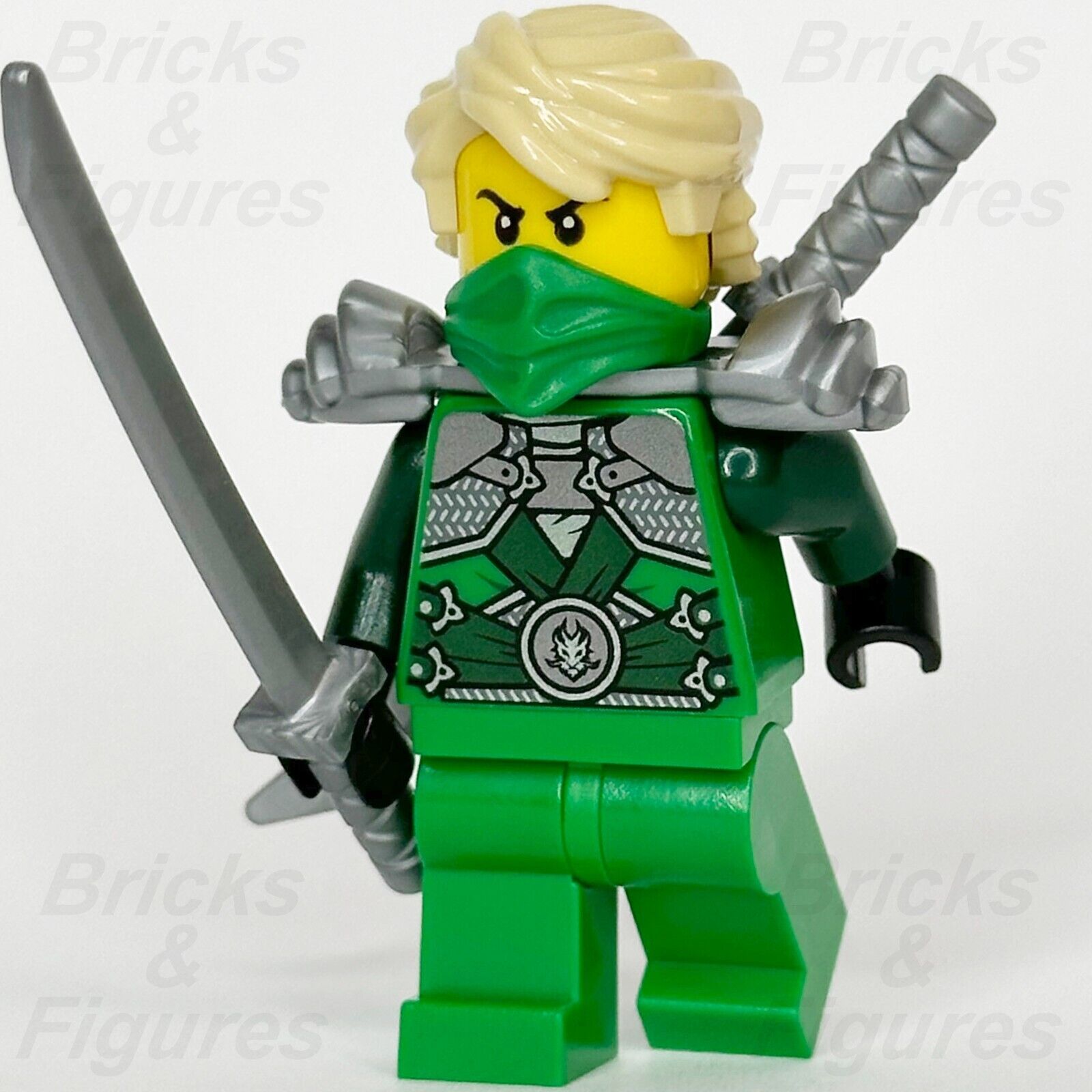 LEGO Ninjago Lloyd Minifigure Rebooted Stone Warrior Armour Ninja 70728 njo104 - Bricks & Figures