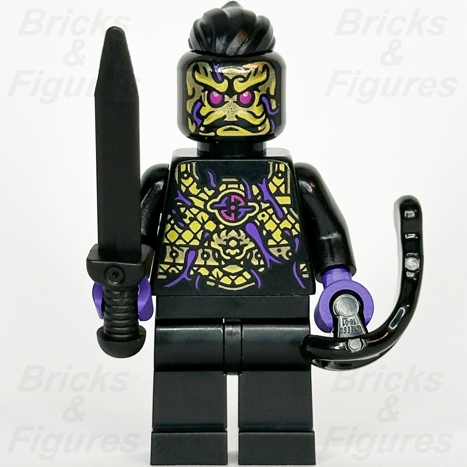 LEGO Monkie Kid Ink Demon Minifigure Black Sword 80041 80048 80043 80046 mk106