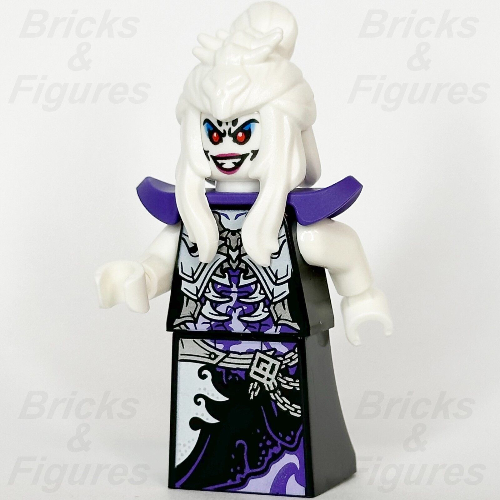 LEGO Monkie Kid Lady Bone Demon Minifigure White Queen Minifig 80028 mk050