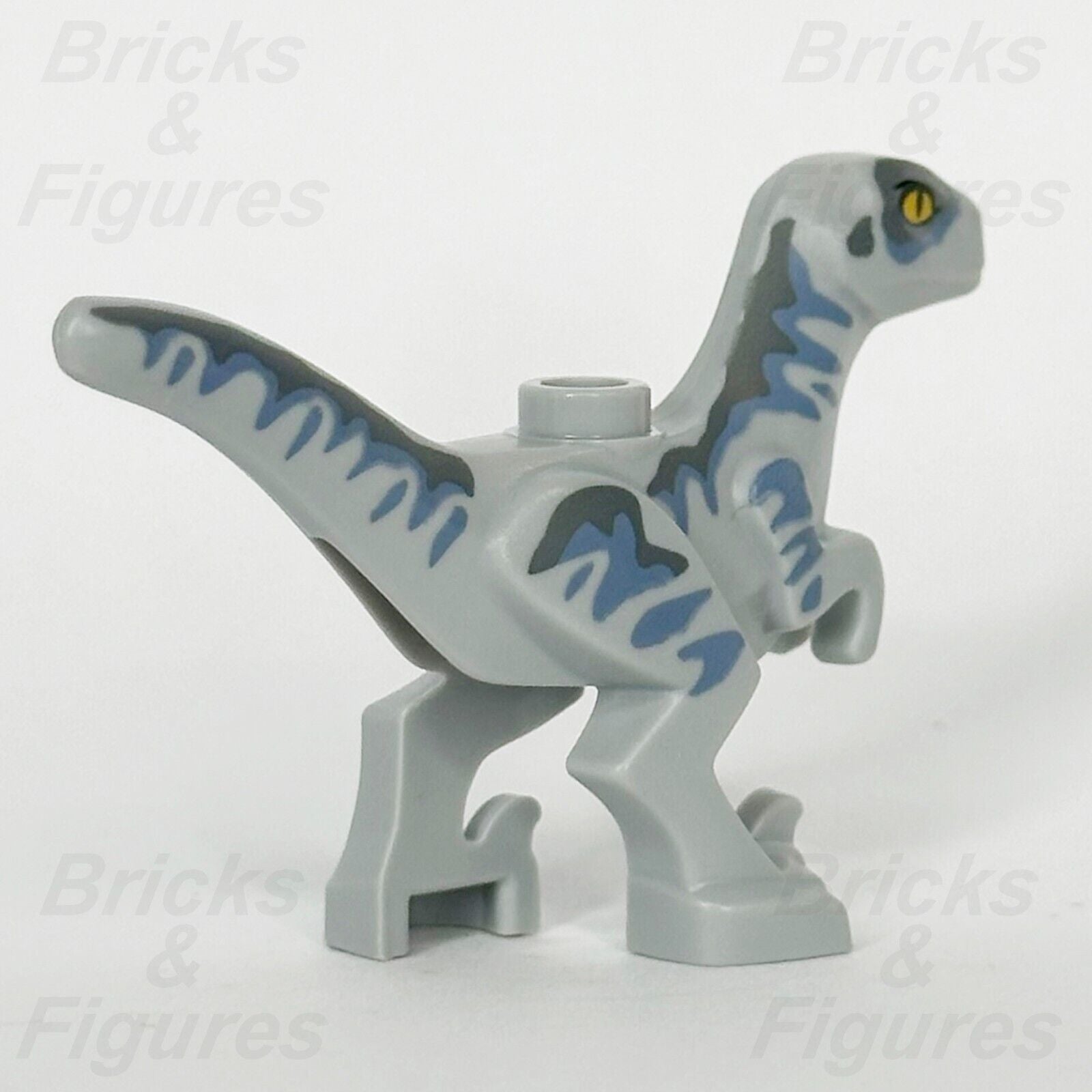 LEGO Jurassic World Baby Raptor Dinosaur Minifigure Part Grey & Blue 76963 76965