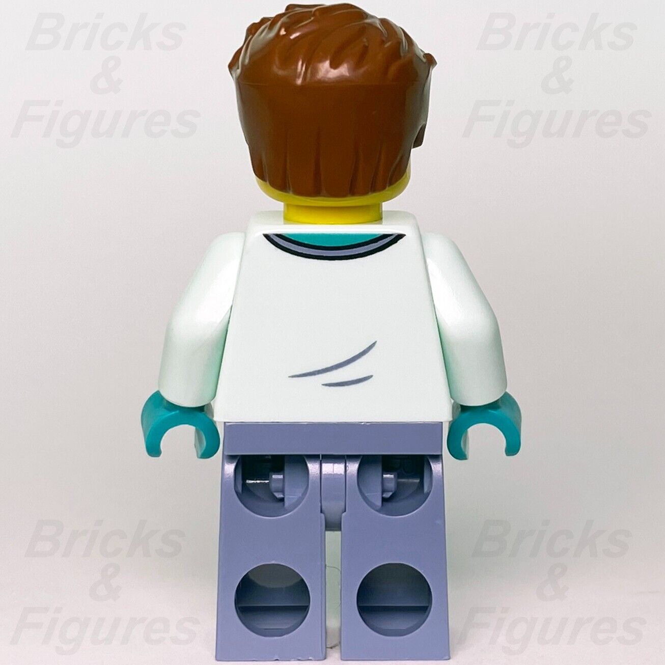 LEGO City Wildlife Rescue Veterinarian Minifigure Aqua Scrubs 60302 cty1304 Vet - Bricks & Figures