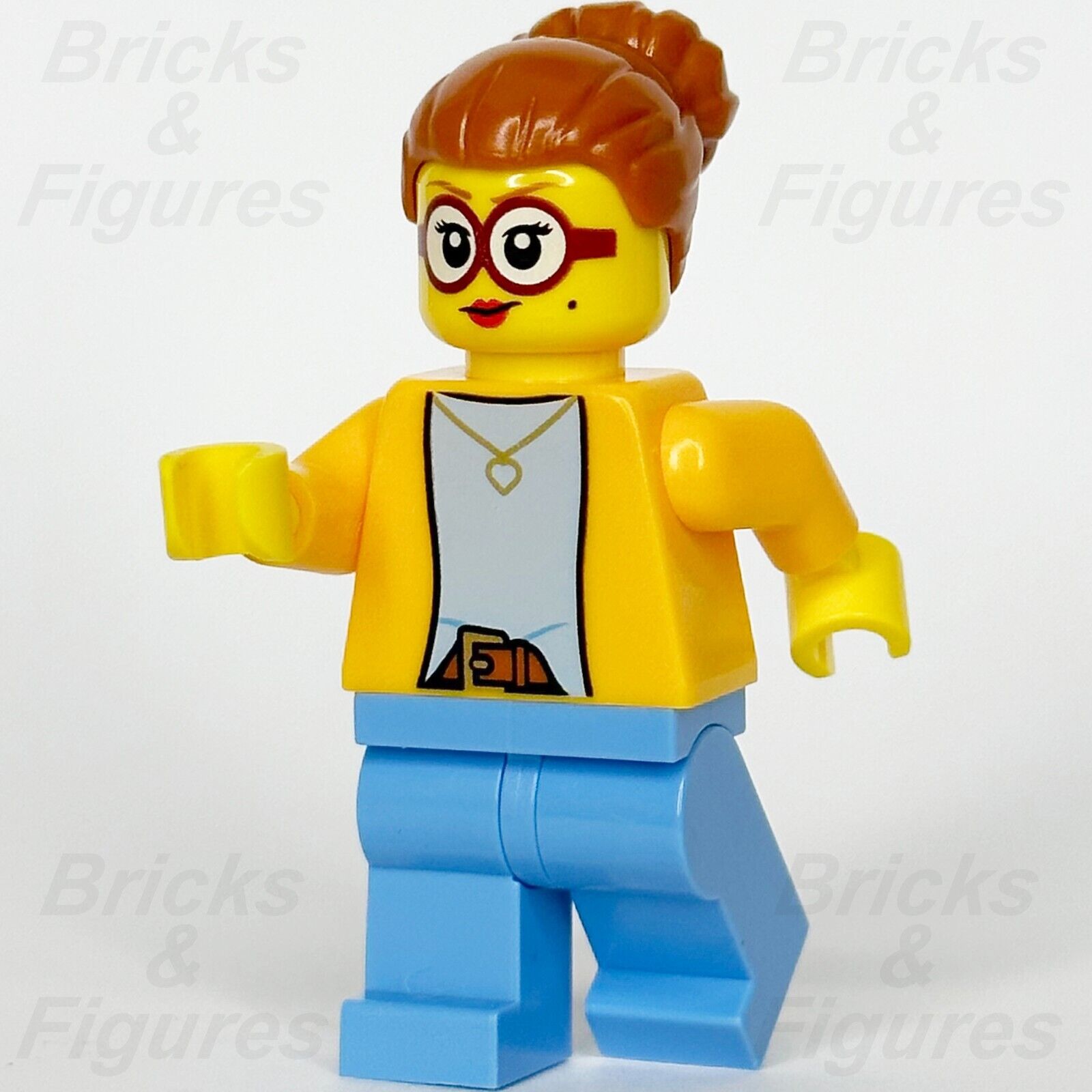 LEGO Town Gallery Owner Minifigure Creator Expert City 10297 twn419 Minifig - Bricks & Figures