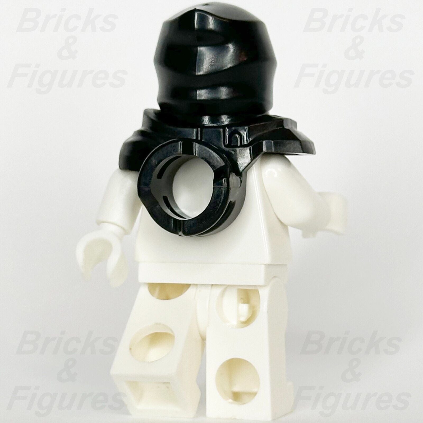 LEGO Ninjago Black Shoulder Armour Scabbard Minifigure Part w/ Helmet 2187 2188 - Bricks & Figures