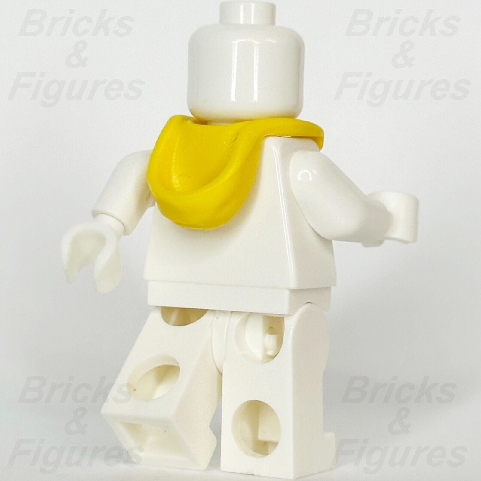 LEGO Yellow Hood Folded Down Minifigure Part Body Wear Neck 15428 76416 x 1 - Bricks & Figures