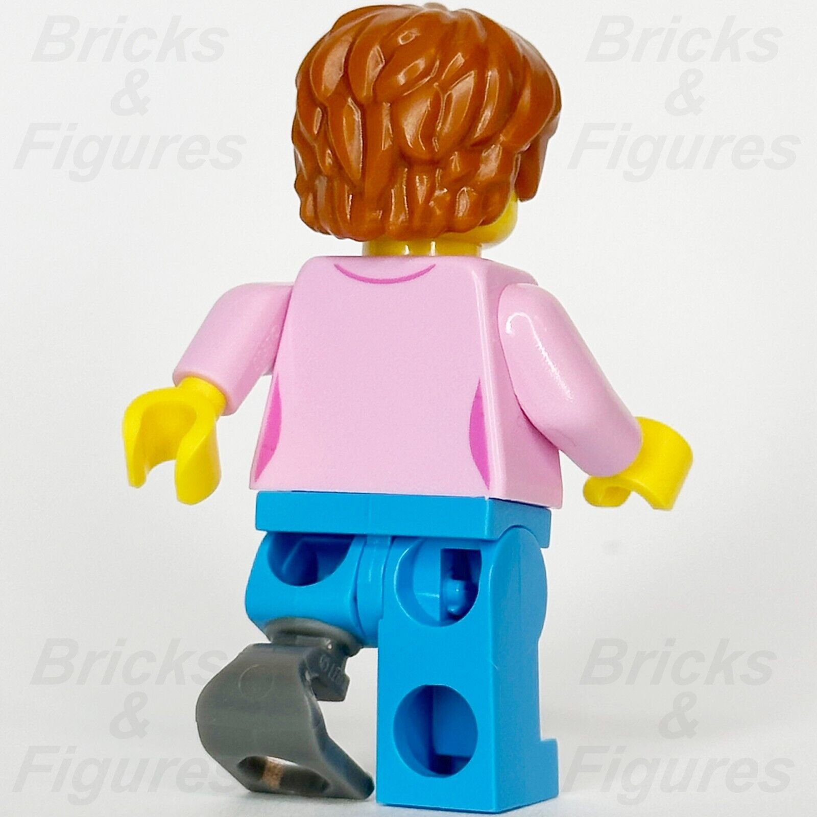 LEGO Creator Natural History Museum Visitor Minifigure w/ Prosthetic Leg 10326 - Bricks & Figures