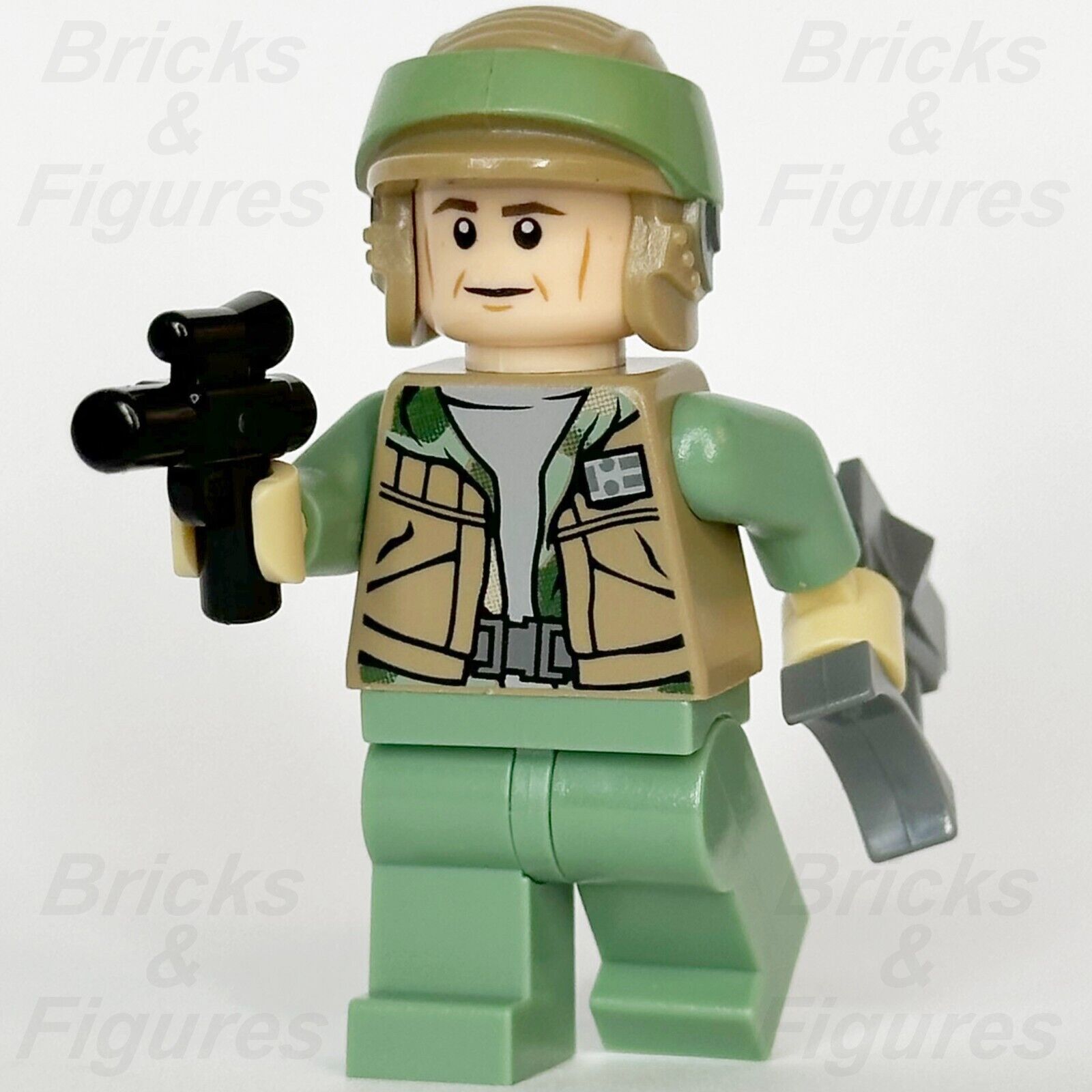 LEGO Star Wars Endor Rebel Commando Minifigure Trooper Vest 9489 10236 sw0367