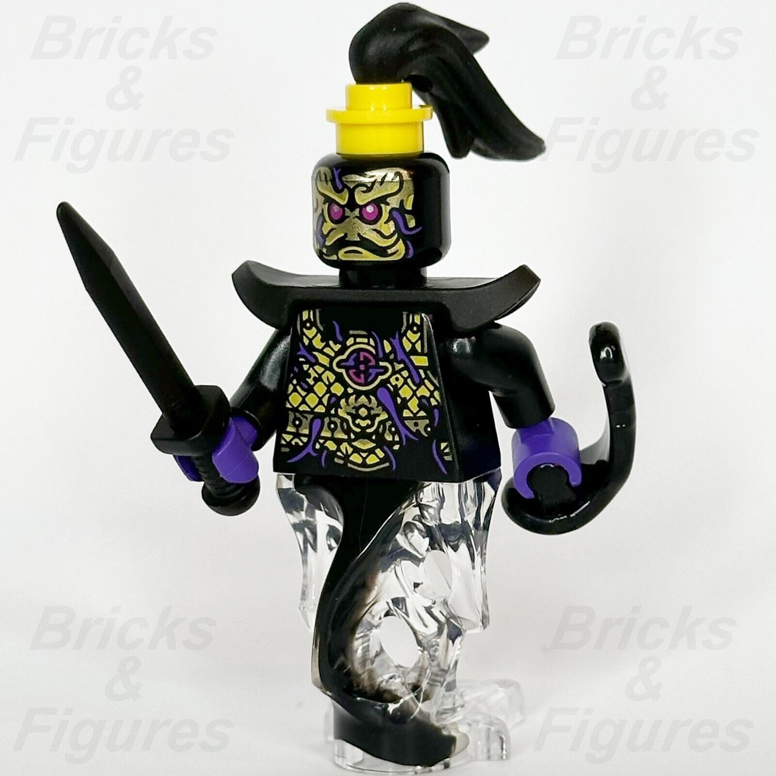 LEGO Monkie Kid Ink General Minifigure Demon Black Sword 80041 80047 80043 mk107