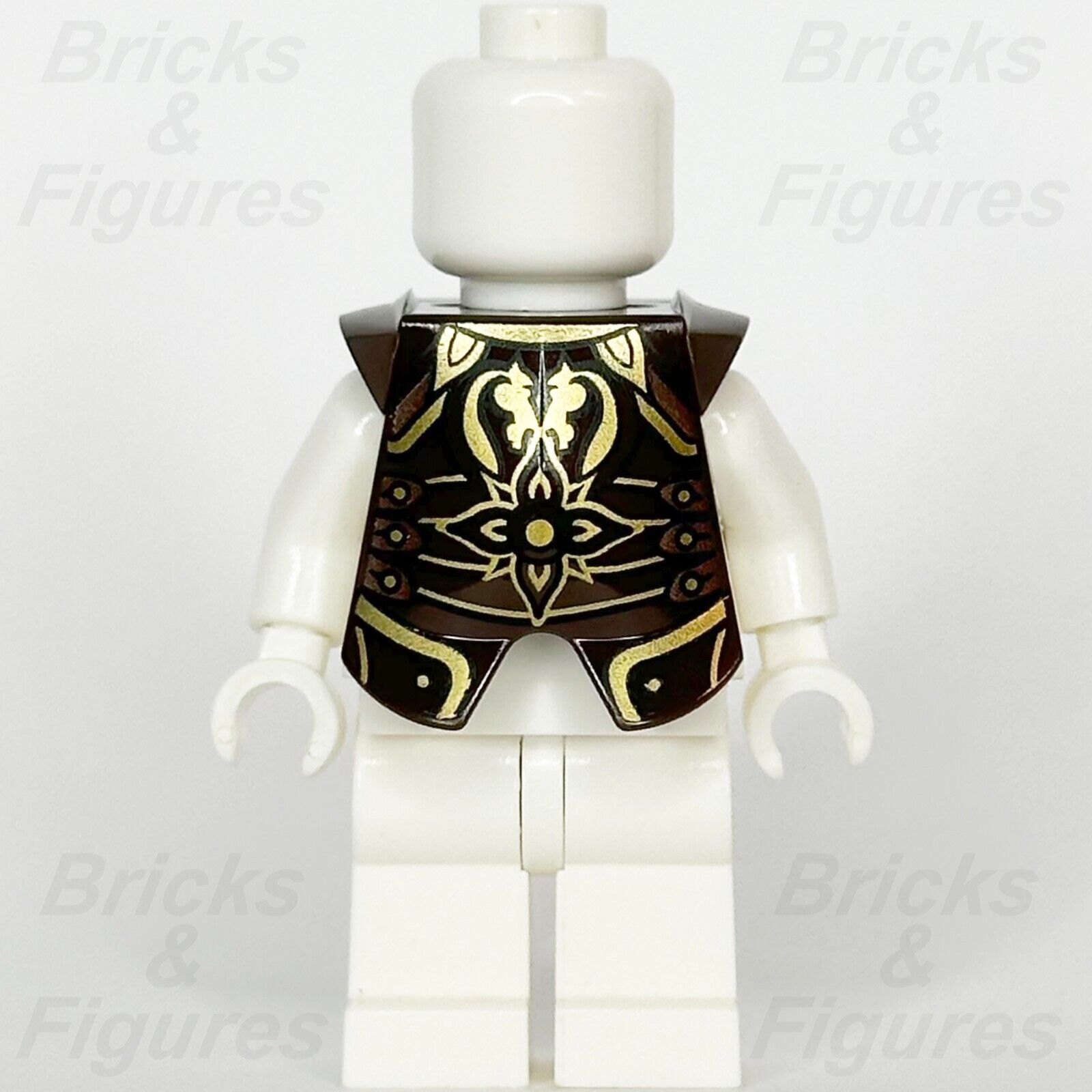 LEGO King Theoden Minifigure Breastplate Armour Part Body Wear 2587pb29 9474 - Bricks & Figures