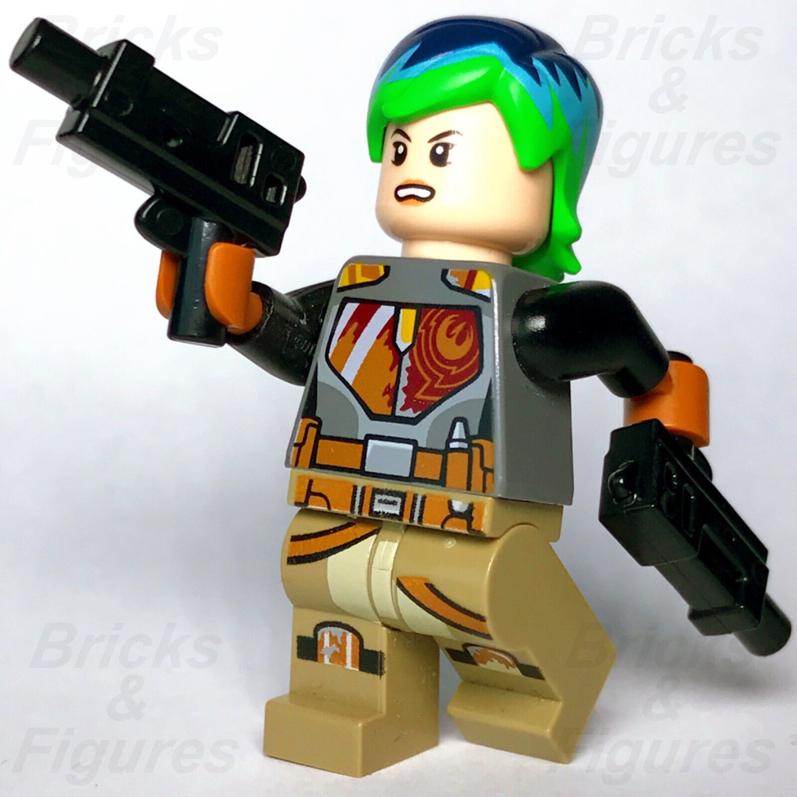 LEGO Star Wars Sabine Wren Minifigure Rebels Mandalorian 75184 75150 sw0742