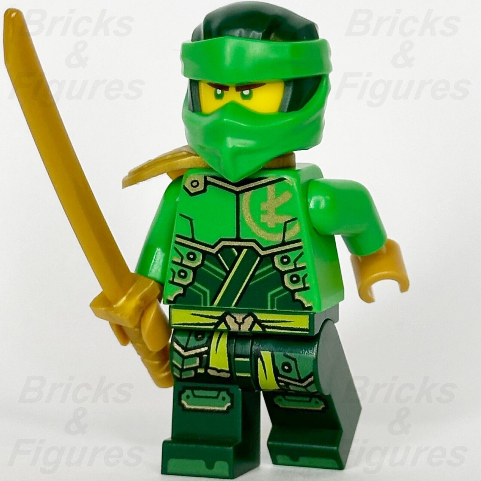 LEGO Ninjago Lloyd Minifigure Dragons Rising Season 2 Green Ninja 71809 njo860 - Bricks & Figures