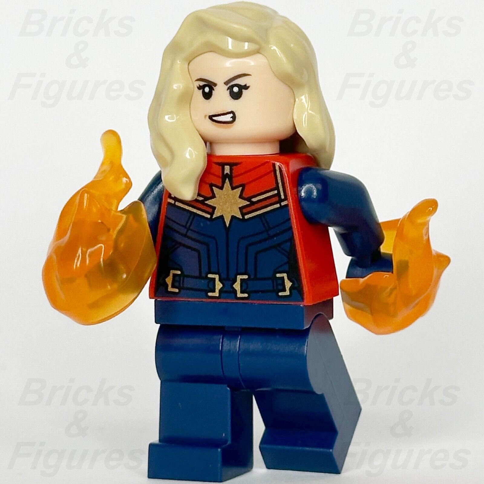 LEGO Super Heroes Captain Marvel Minifigure Carol Danvers Marvels 76232 sh0911