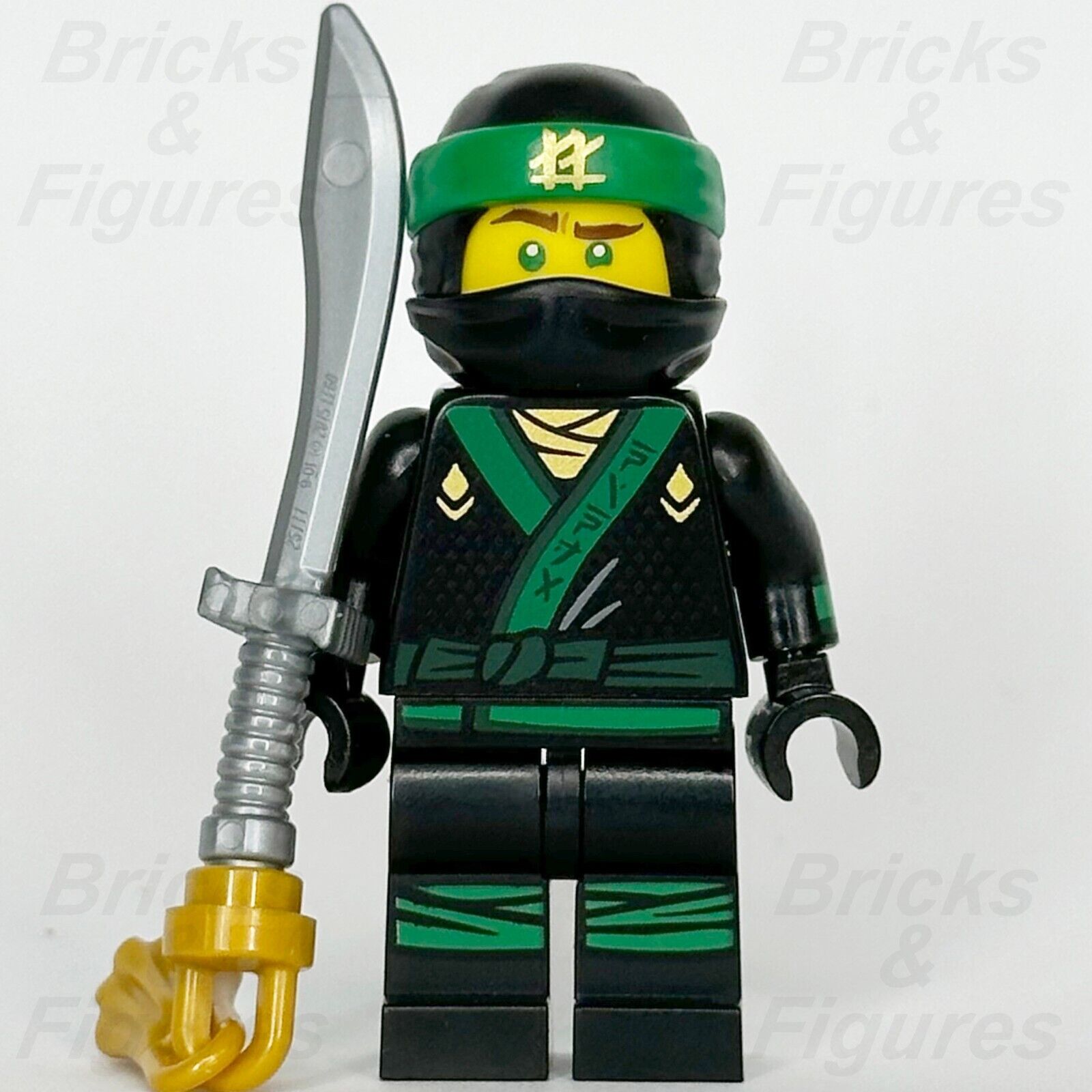 LEGO Ninjago Lloyd Garmadon Minifigure Movie Green Ninja with Sword Only 71019