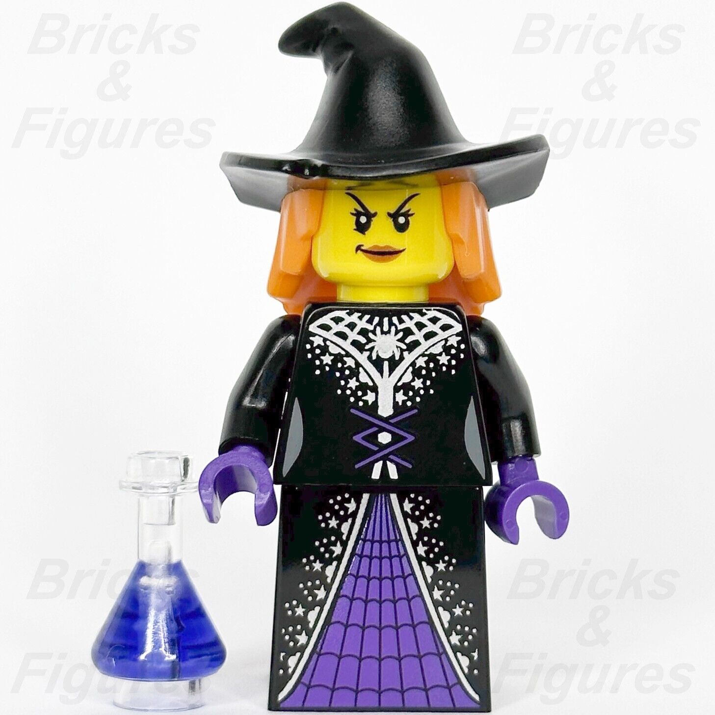 LEGO Witch Build-A-Minifigure (BAM) 2022 w/ Purple Potion Part Halloween hol301