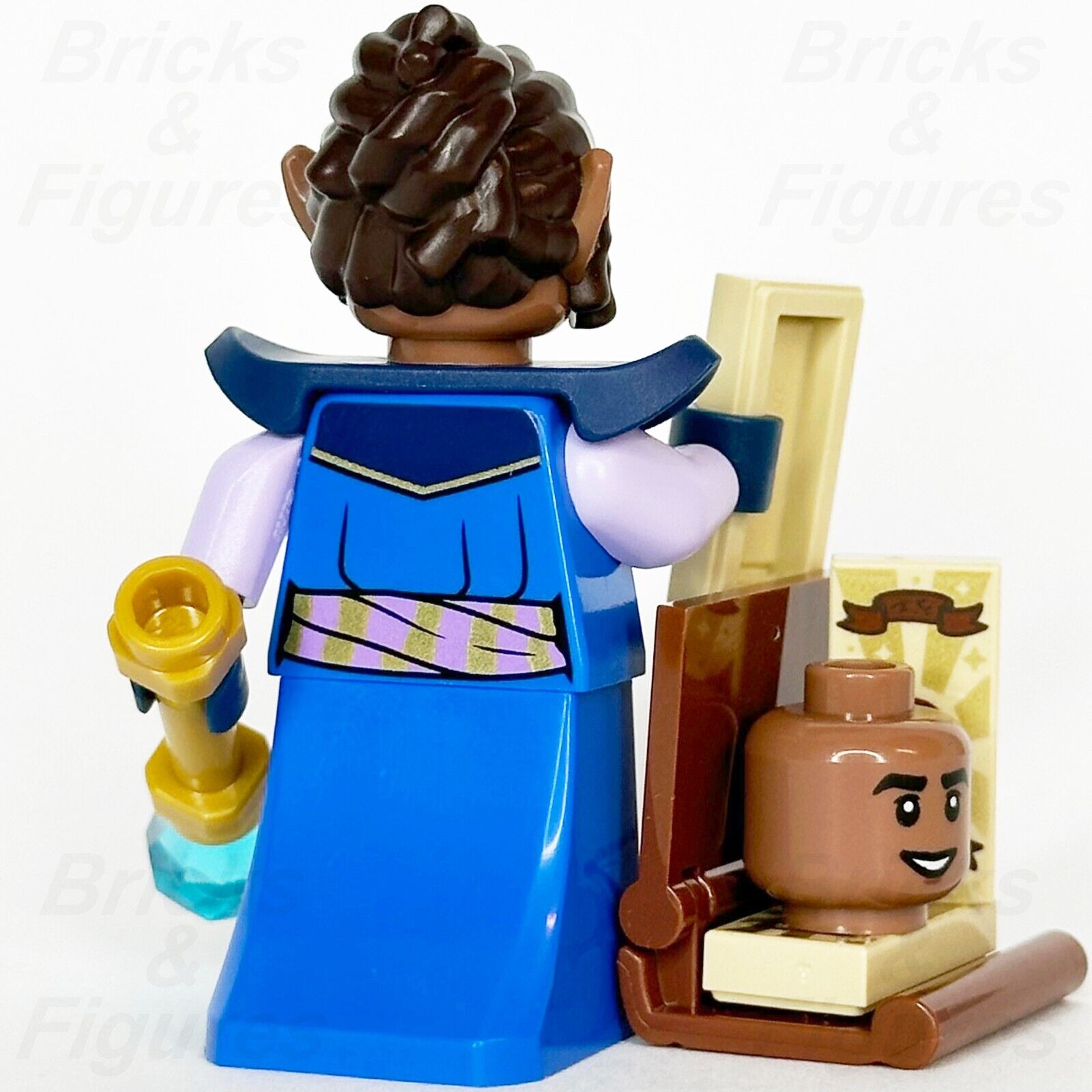 LEGO Dungeons & Dragons Elf Wizard Minifigure Ideas Female & Male Heads 21348 - Bricks & Figures
