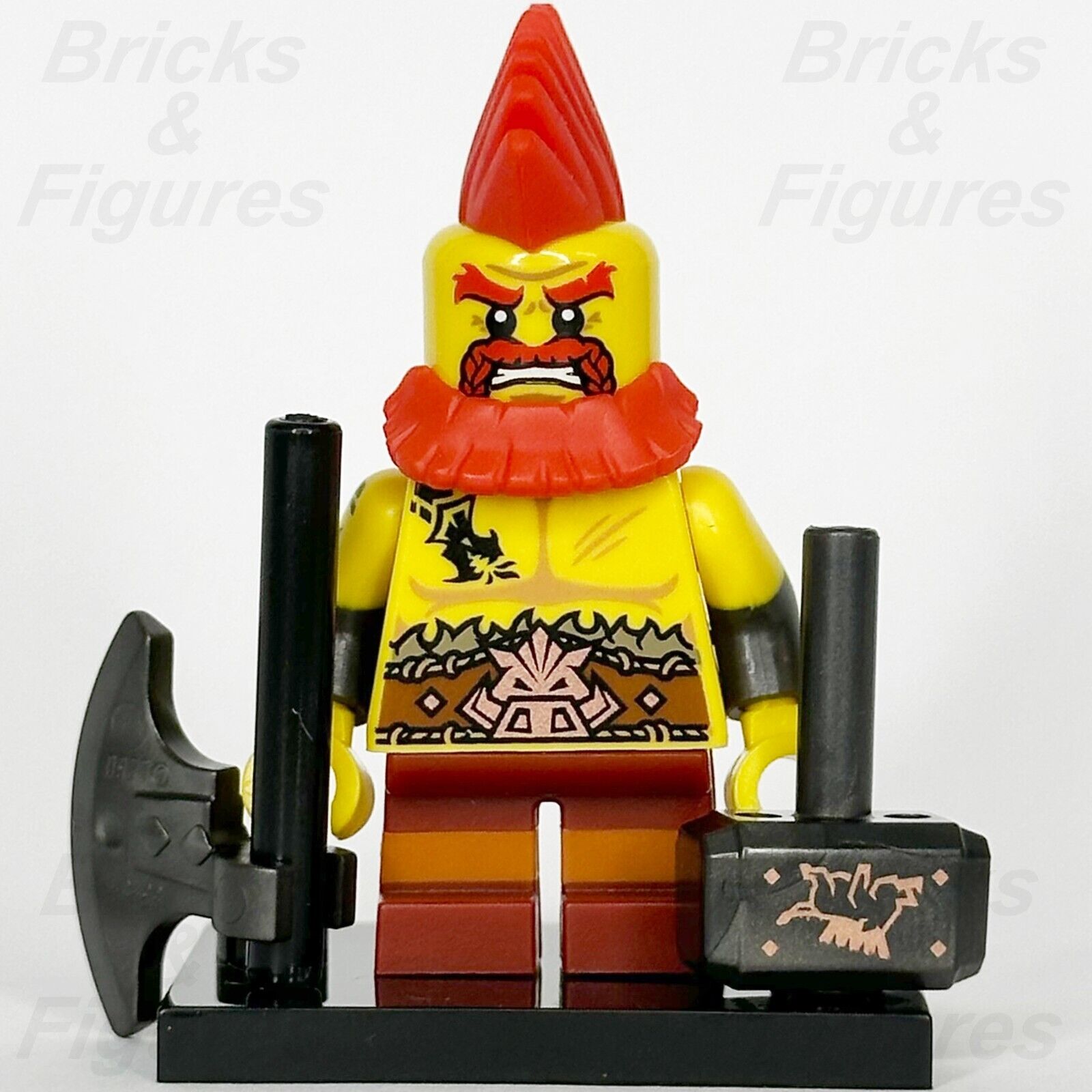 LEGO Battle Dwarf Minifigure Series 17 Collectible Warrior 71018 col17-10 #10