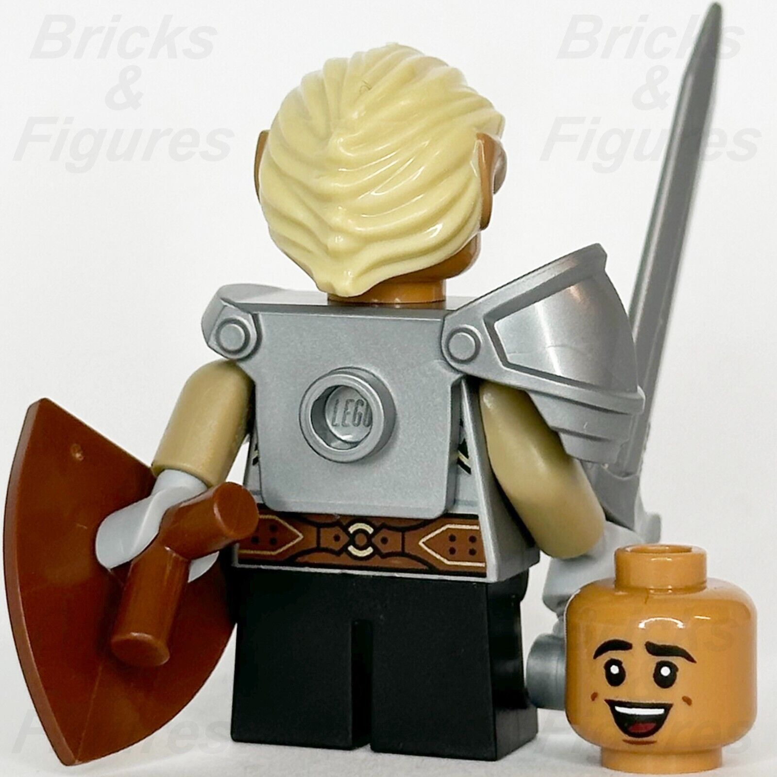 LEGO Dungeons & Dragons Gnome Fighter Minifigure Ideas Female & Male Head 21348 - Bricks & Figures
