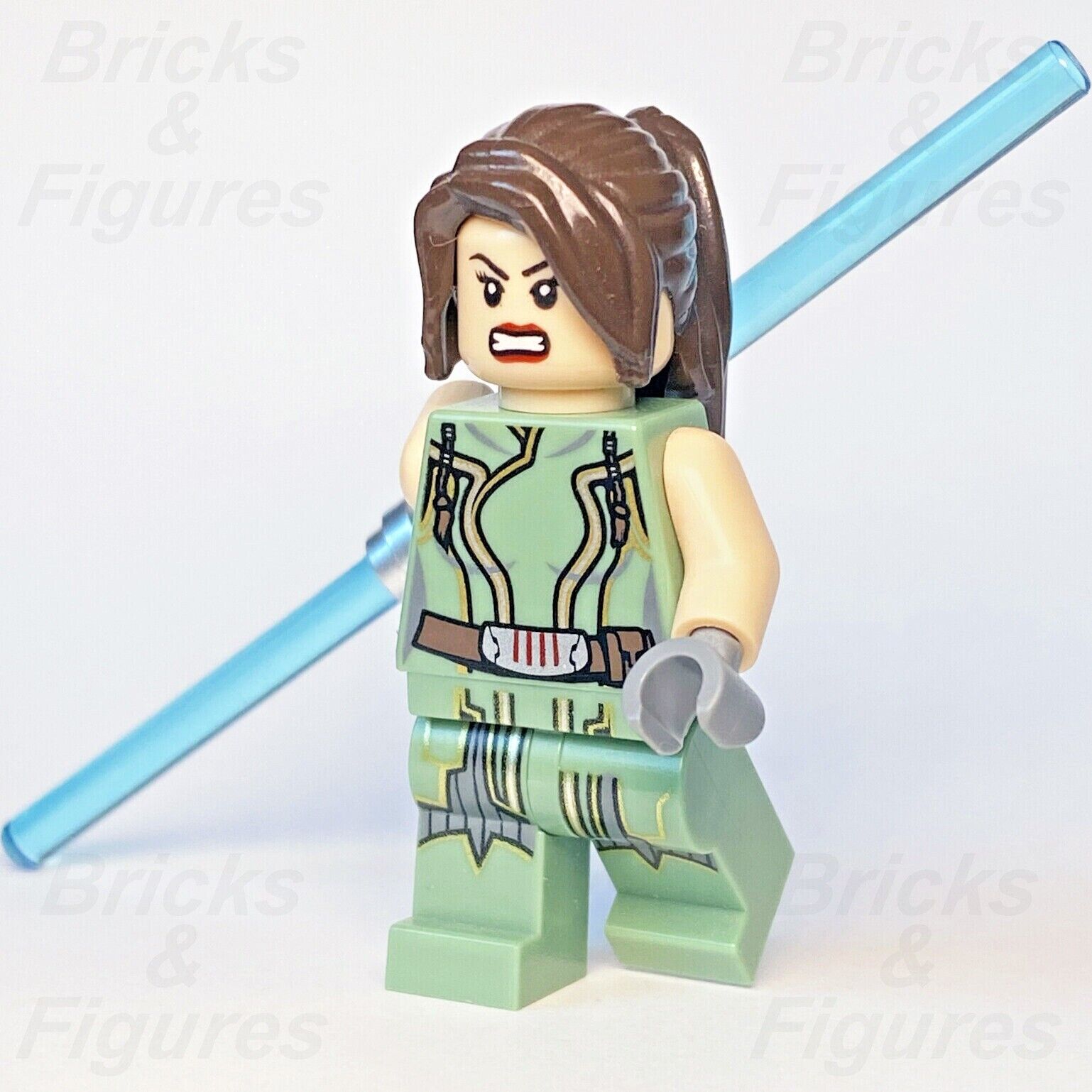 LEGO Star Wars Satele Shan Minifigure Jedi Grand Master Old Republic 9497 sw0389 - Bricks & Figures