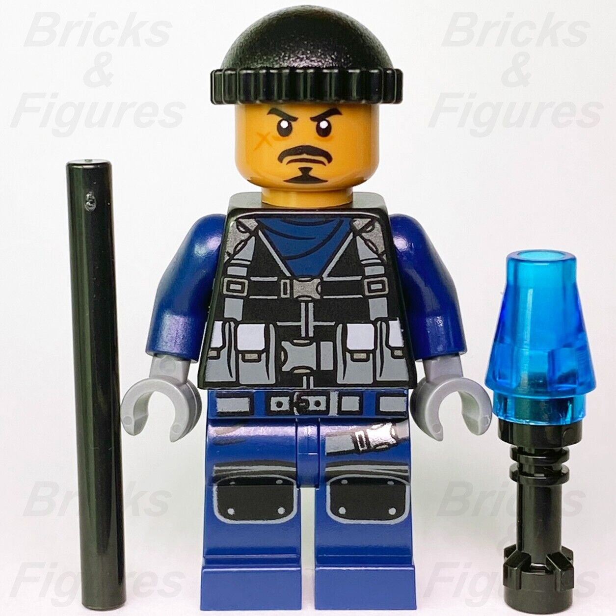 LEGO Jurassic World ACU Guard Minifigure Jurassic Park Male 75933 jw033 minifig - Bricks & Figures