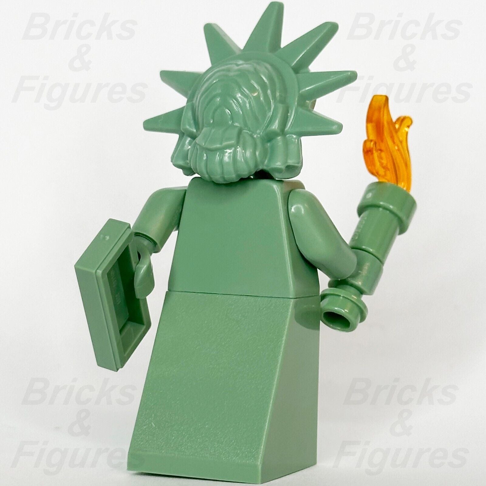 LEGO Creator Lady Liberty Minifigure Model Statue of Liberty Town 40519 twn443 - Bricks & Figures