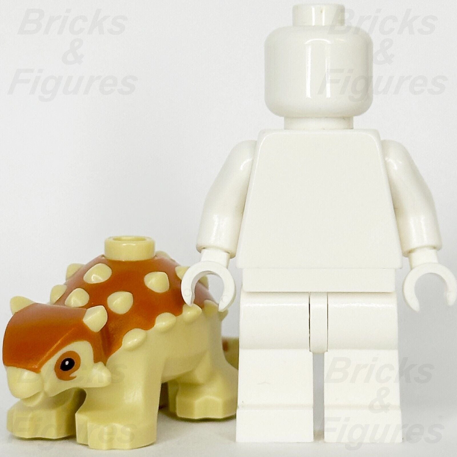 LEGO Jurassic World Baby Ankylosaurus Dinosaur Minifigure Part 76963 67443pb03 - Bricks & Figures