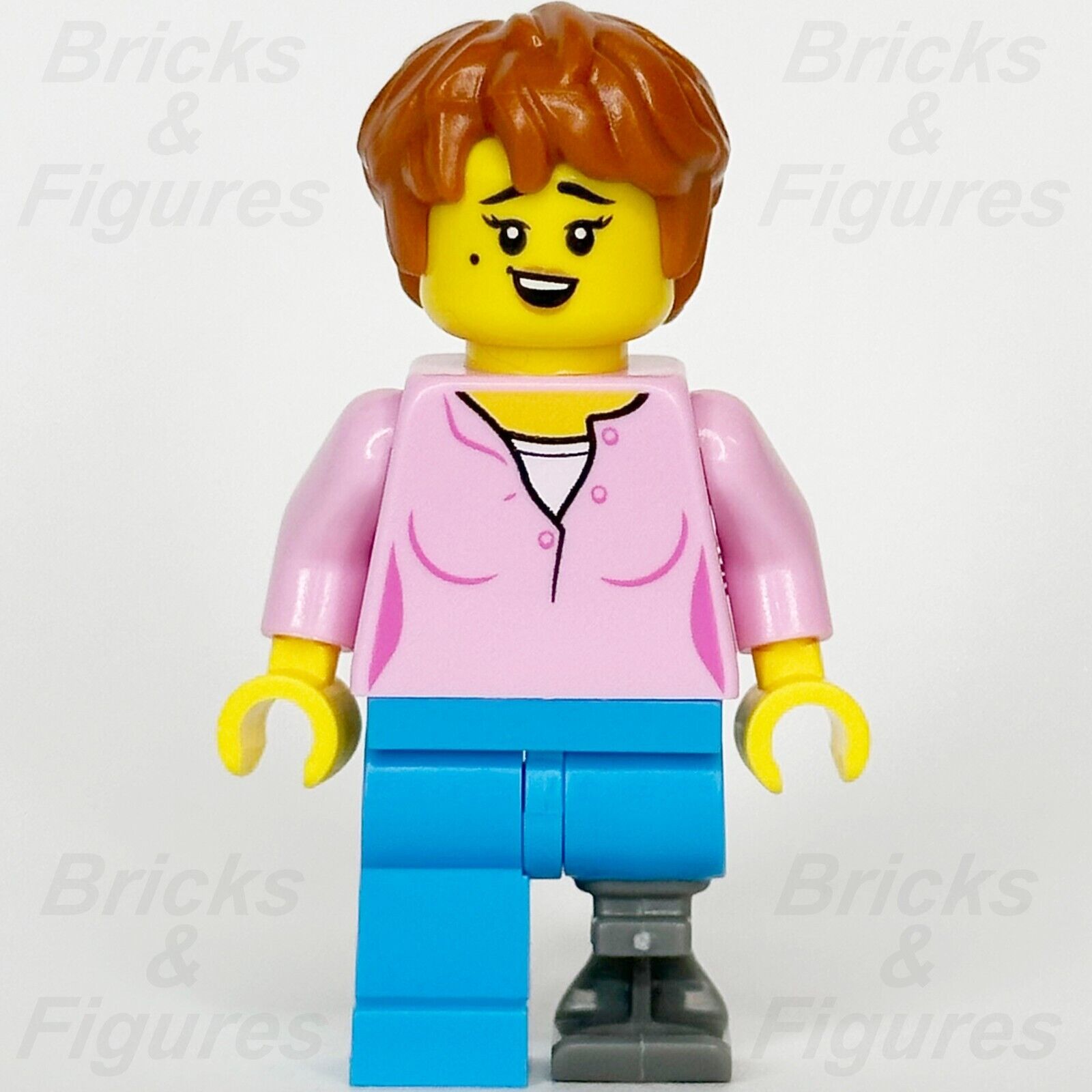 LEGO Creator Natural History Museum Visitor Minifigure w/ Prosthetic Leg 10326 - Bricks & Figures