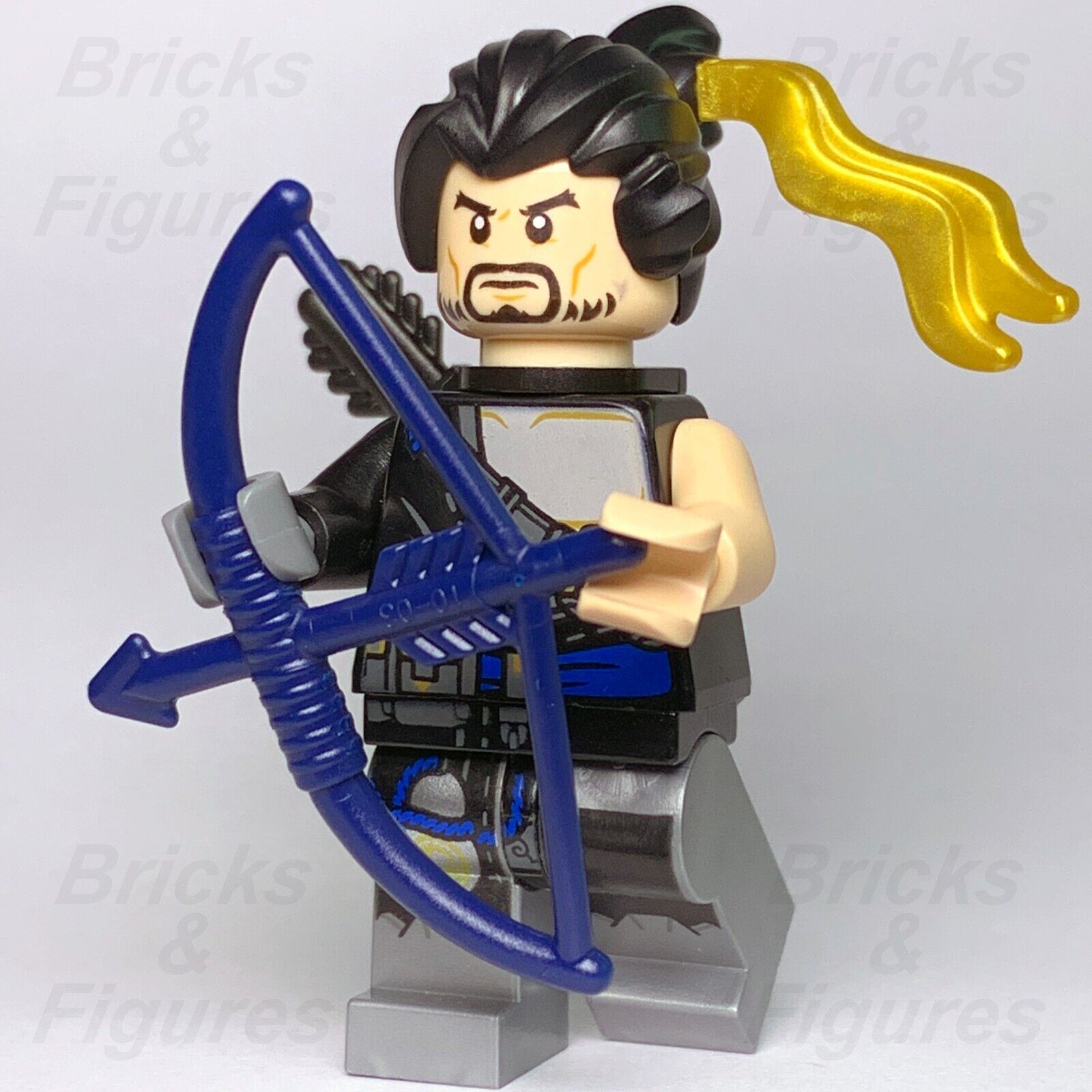 LEGO Overwatch Hanzo Shimada Minifigure Assassin Minifig with Bow 75971 ow003