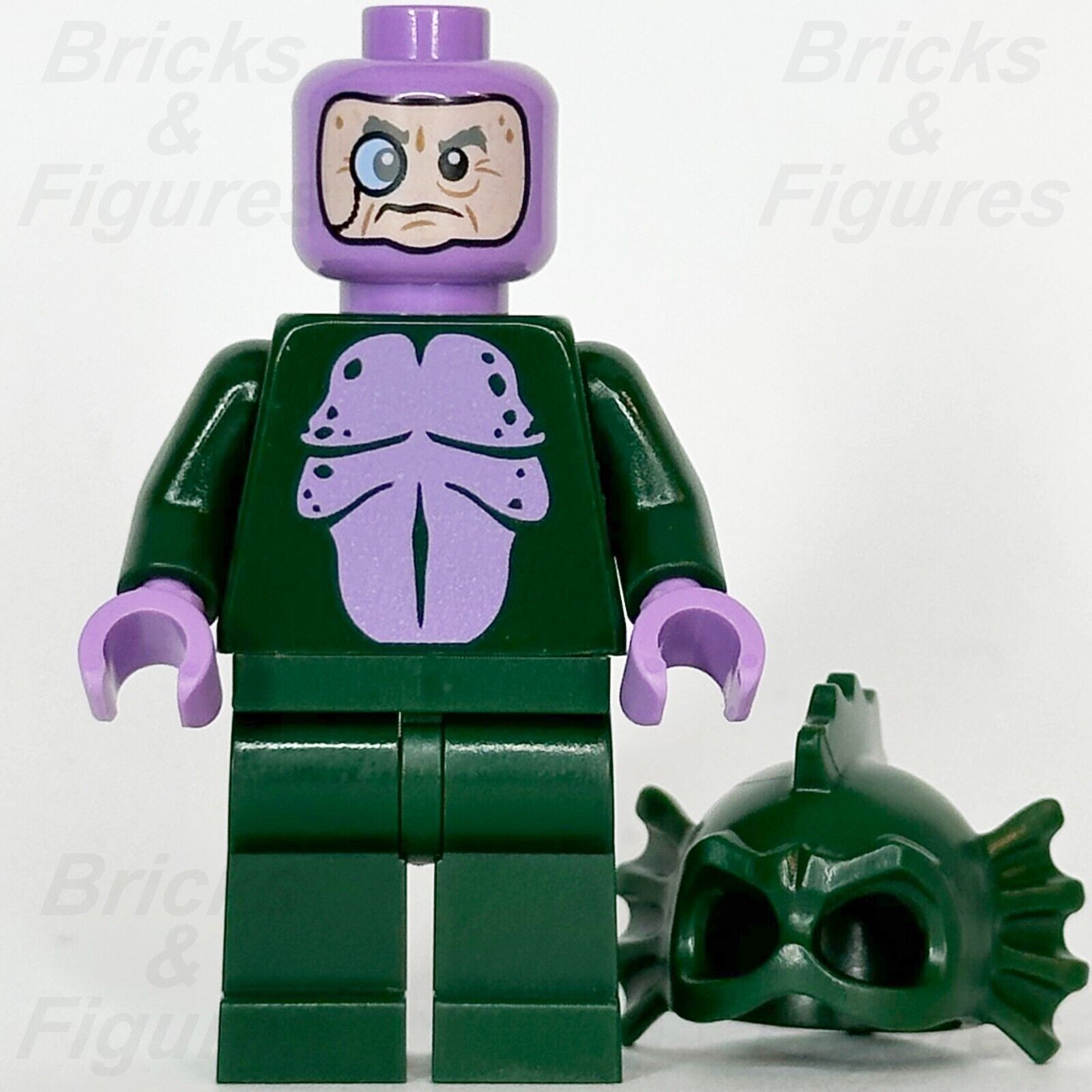 LEGO Scooby-Doo Swamp Monster Minifigure Mr. Brown Minifig 75903 scd014 - Bricks & Figures