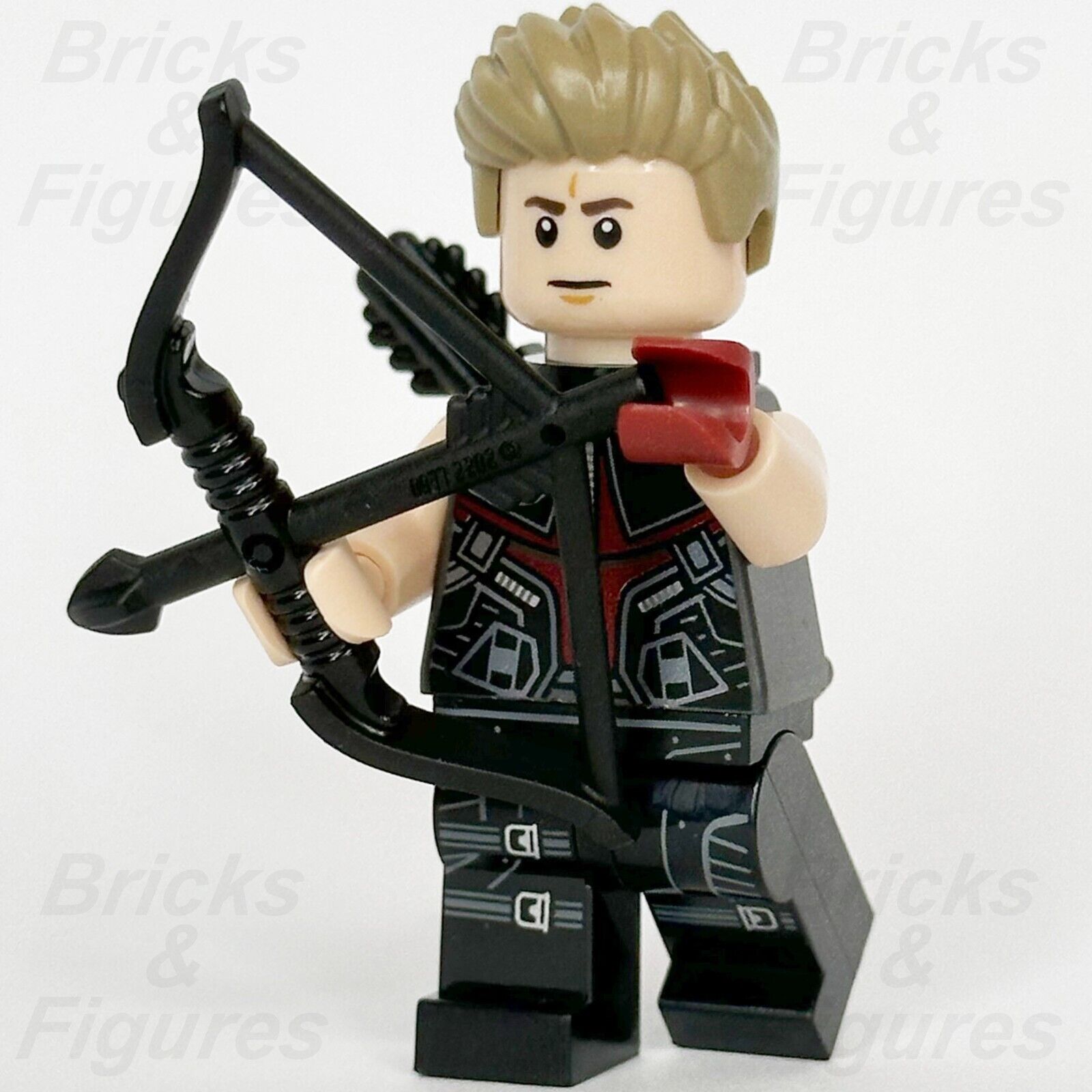 LEGO Super Heroes Hawkeye Minifigure Avengers Marvel Clint Barton 76269 sh925 - Bricks & Figures