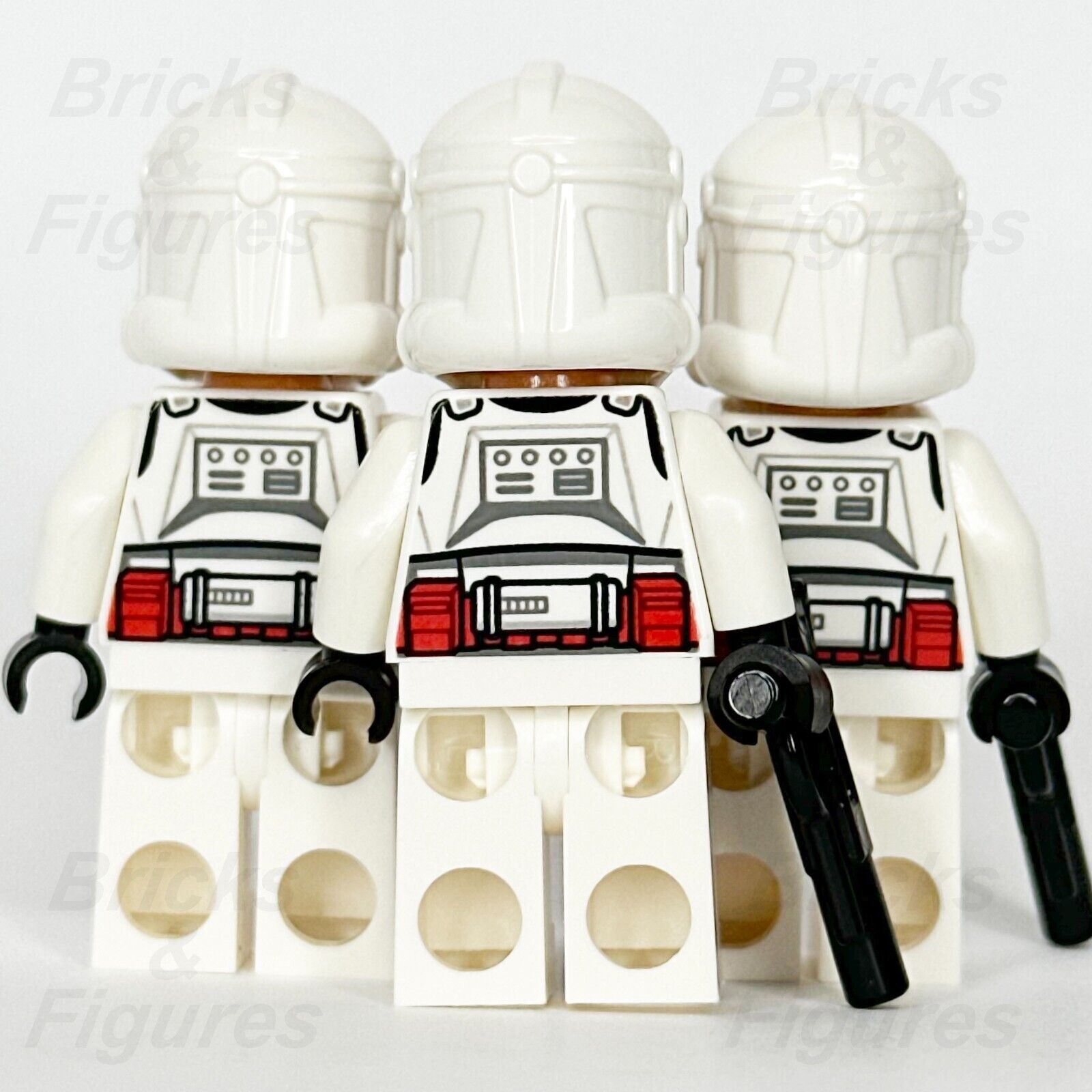 LEGO Star Wars Clone Shock Trooper Minifigure Coruscant Guard 75372 75354 x 3 - Bricks & Figures