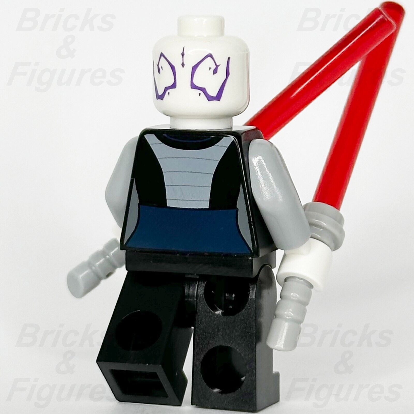 LEGO Star Wars Asajj Ventress Minifigure Clone Wars Sith Apprentice 7957 sw0318 - Bricks & Figures