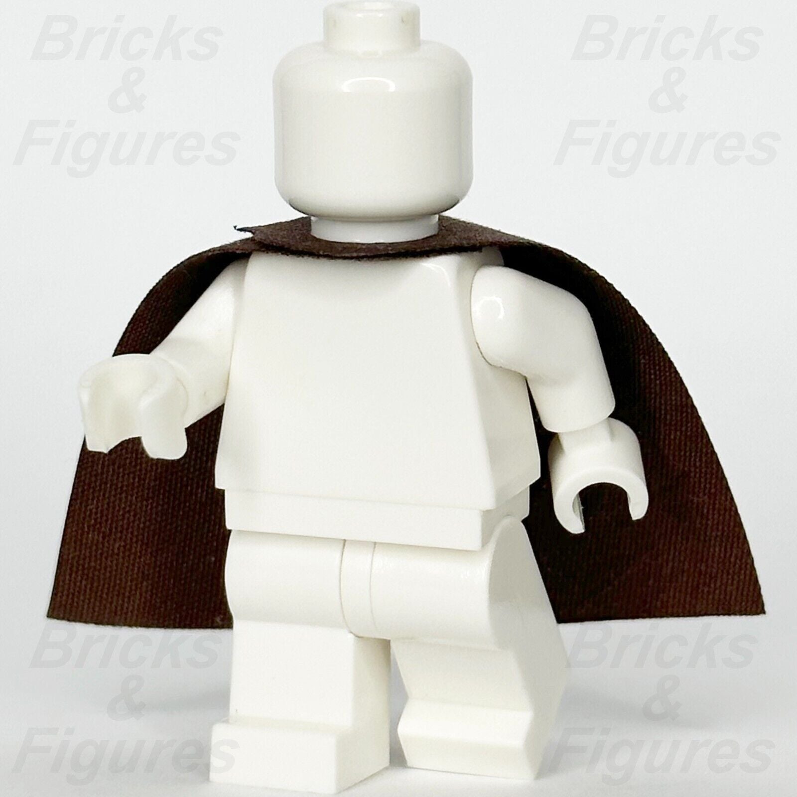 LEGO Dark Brown Minifigure Cape Cloth Starched Body Wear 3.9cm Part 522c 20458 - Bricks & Figures