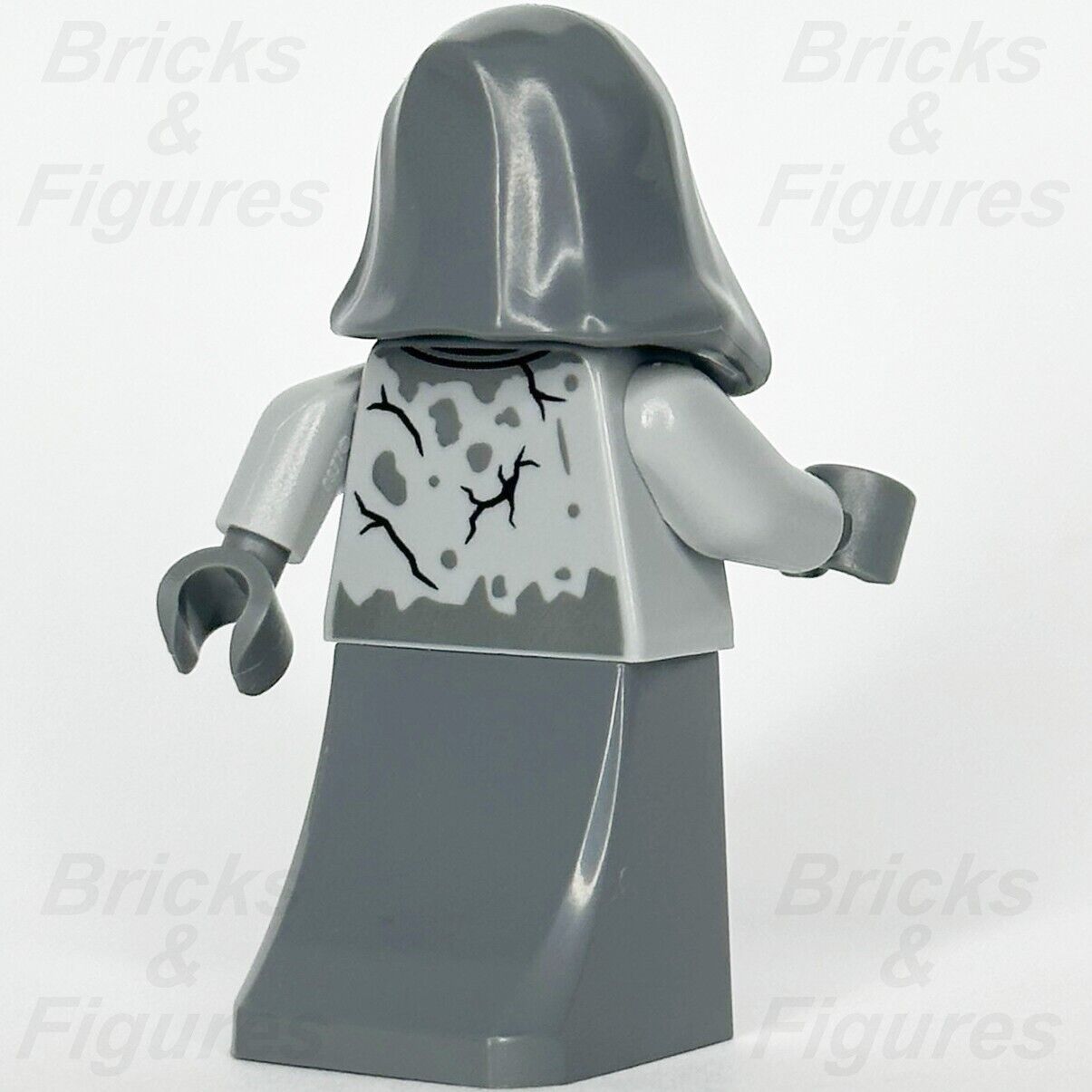 LEGO Hidden Side Statue of Evil Minifigure with Grey Hood 70433 hs060 Minifig 3