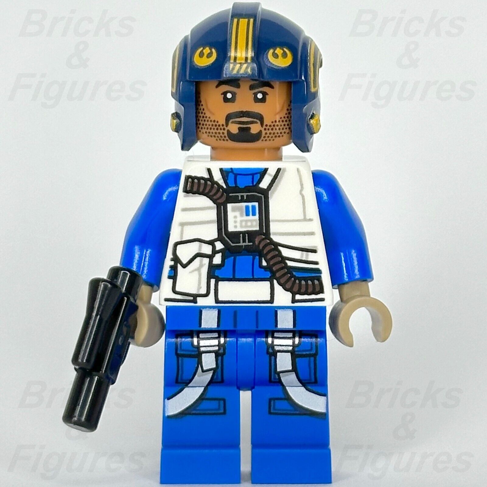 LEGO Star Wars Captain Porter Minifigure Ahsoka New Republic Pilot 75364 sw1289 - Bricks & Figures